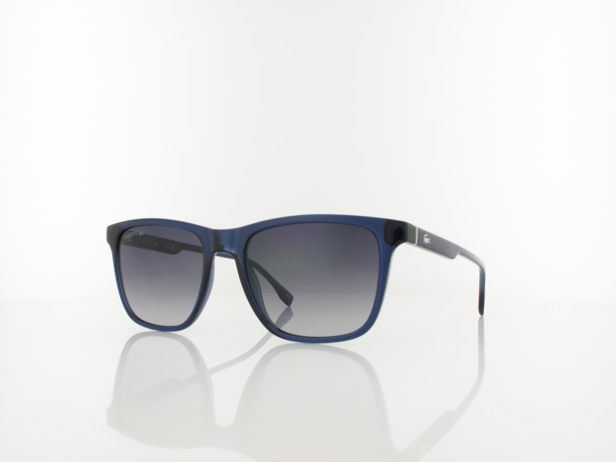 Lacoste L6041S 410 54 transparent blue / grey gradient