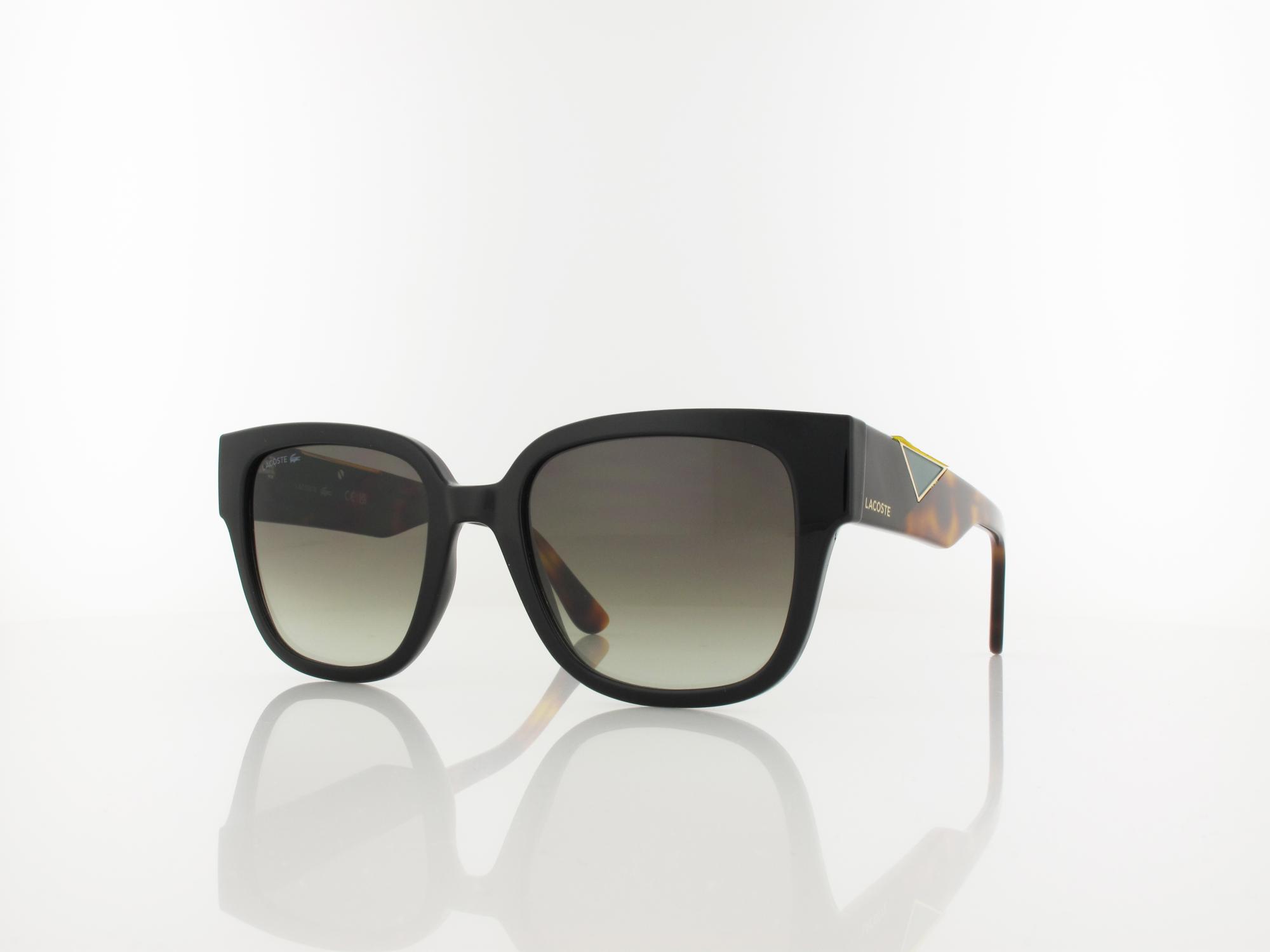 Lacoste L6044S 001 54 black / green gradient