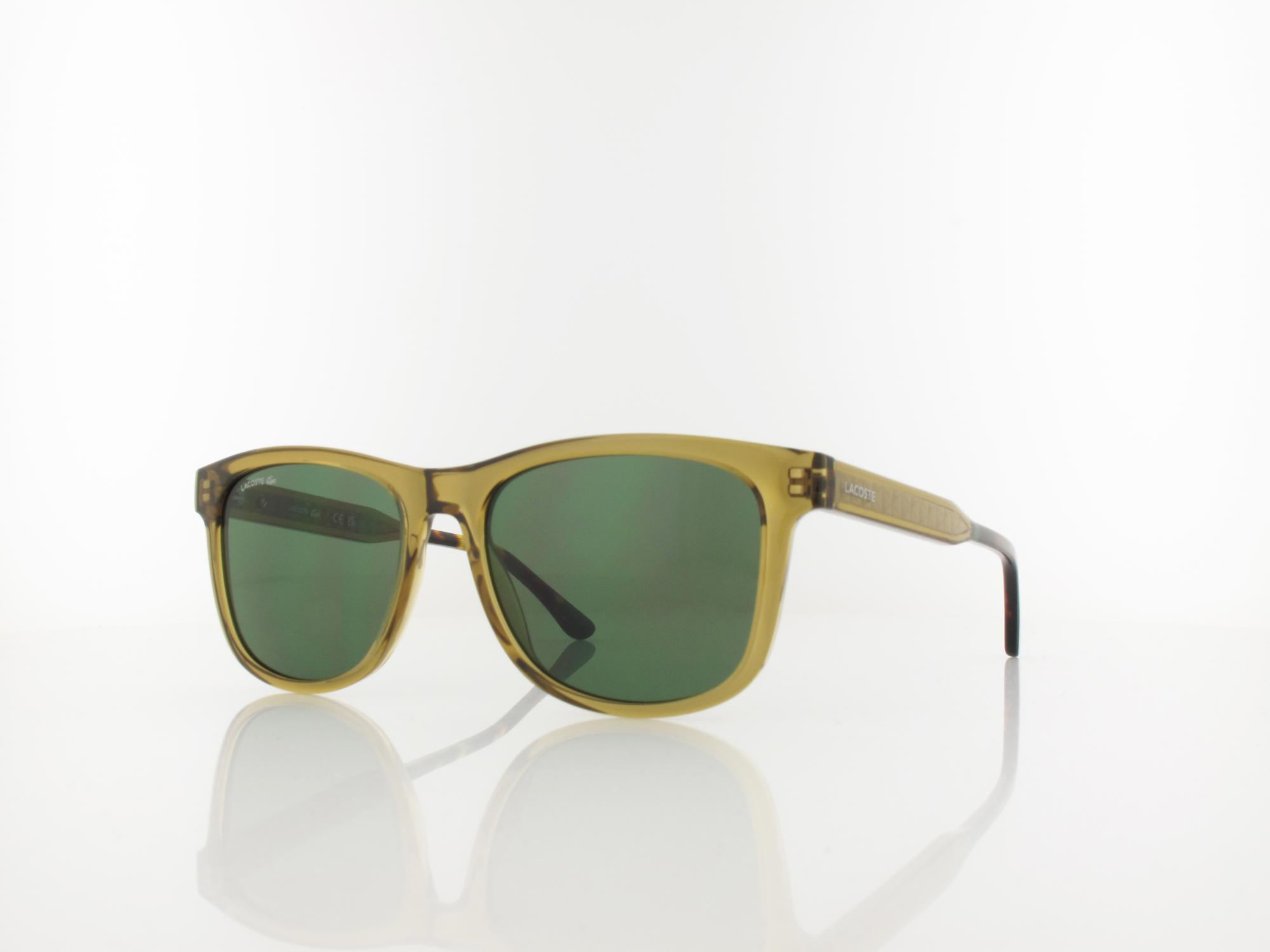 Lacoste L6060S 264 54 transparent sand / green
