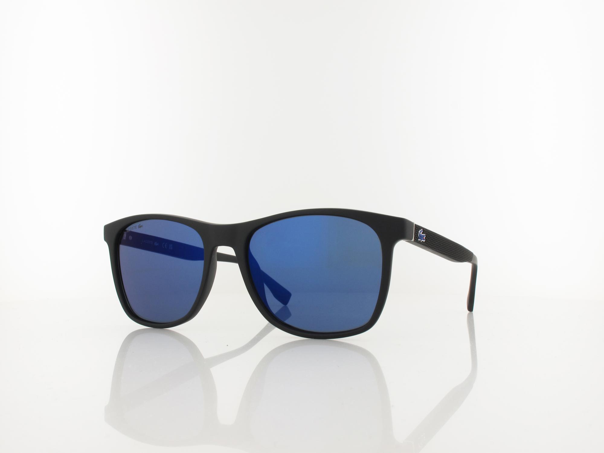 Lacoste L860SE 001 56 black matte / blue mirror