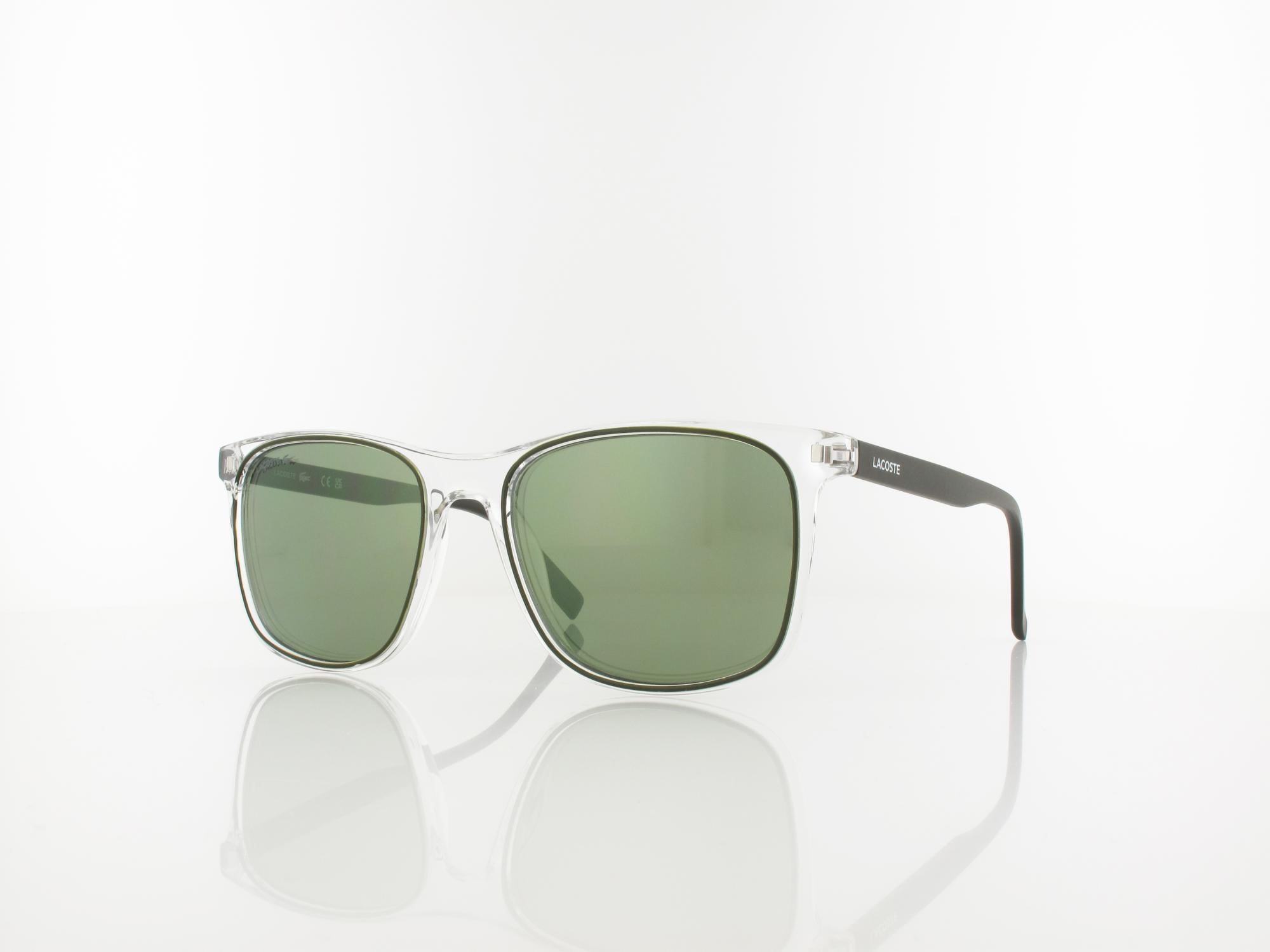Lacoste L882S 317 55 crystal khaki / green mirror