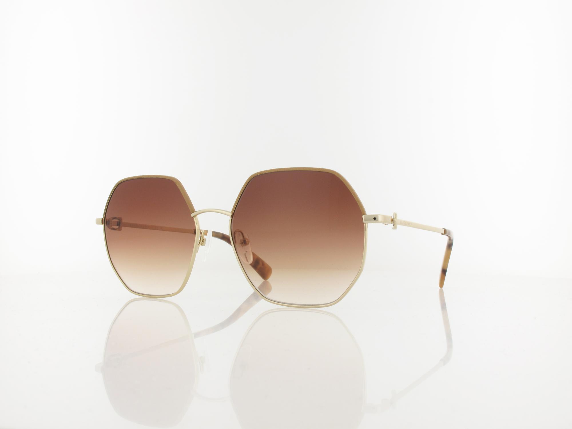 Longchamp LO140SL 731 58 gold cappuccino / brown gradient