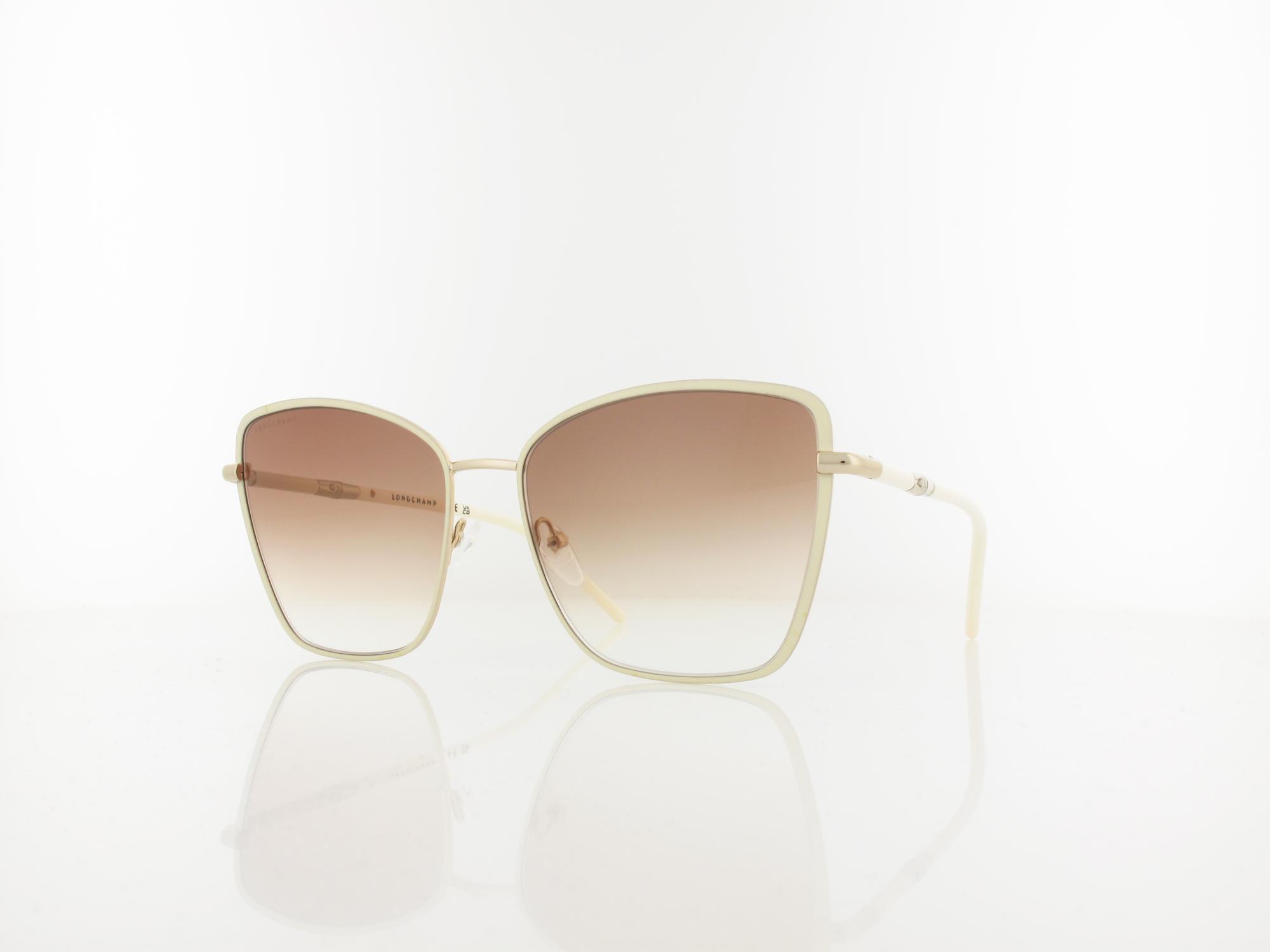 Longchamp LO167S 108 58 white / gradient brown