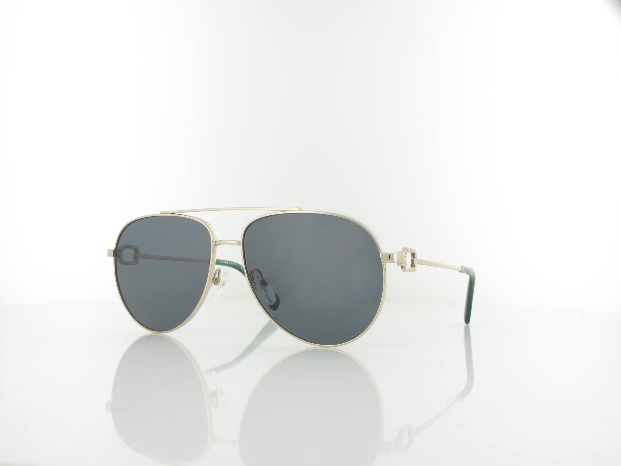 Longchamp LO178S 713 58 gold green / grey