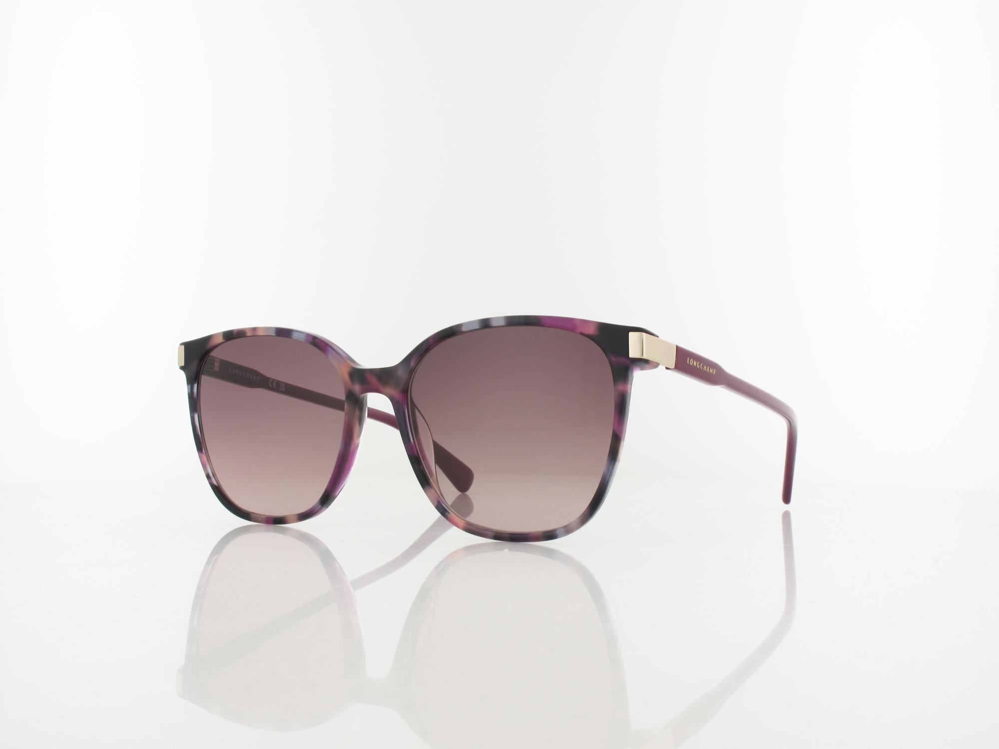 Longchamp LO612S 219 54 havana purple / brown gradient