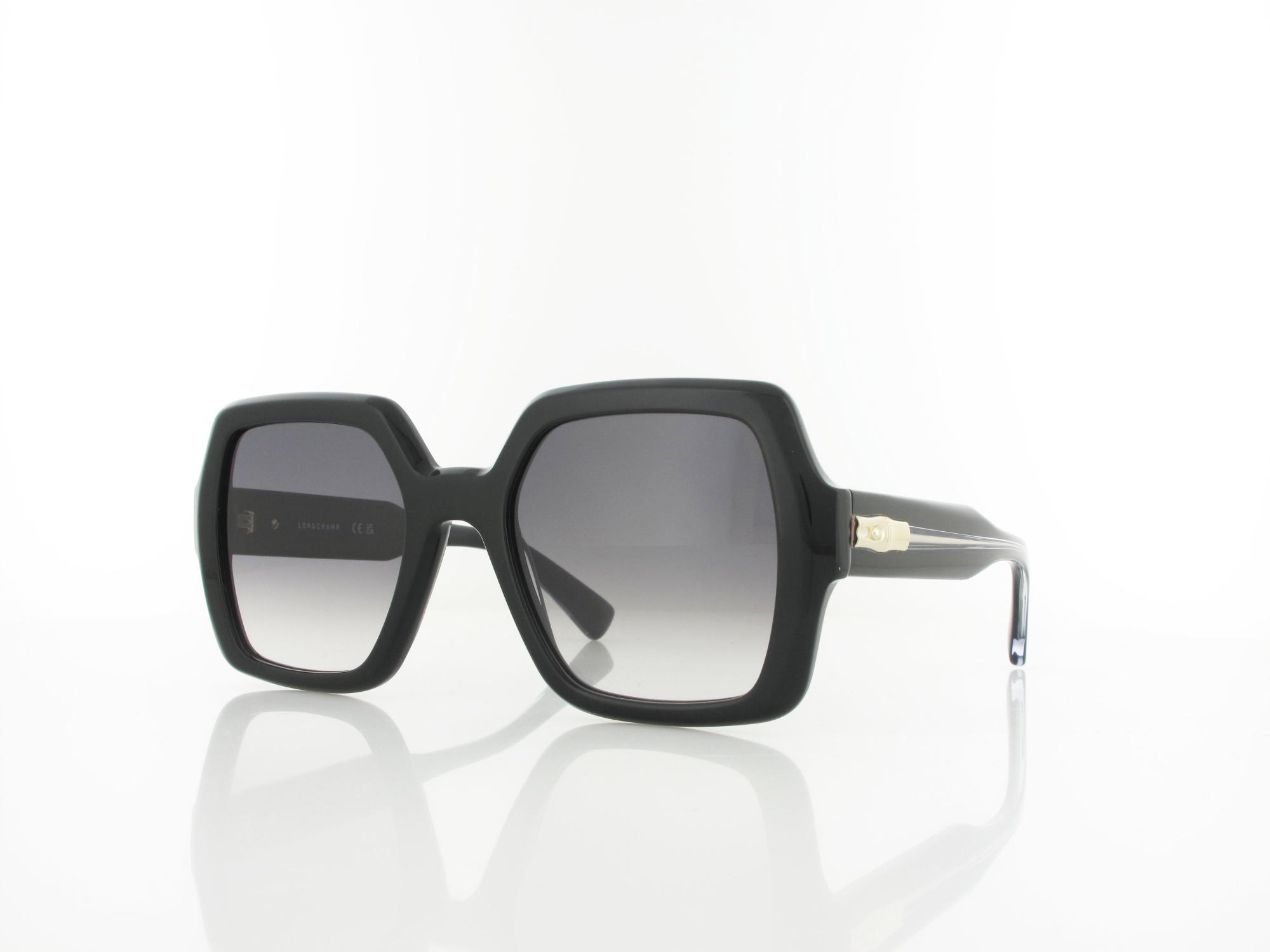 Longchamp LO790S 001 54 black / grey gradient