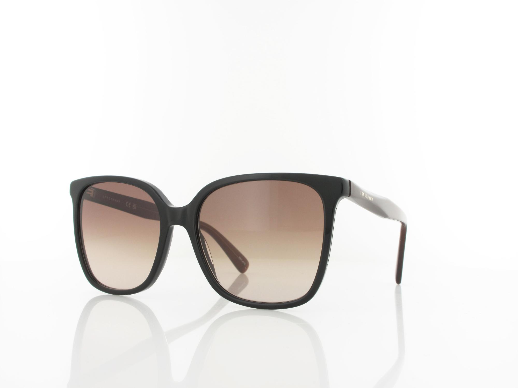 Longchamp LO807S 001 55 black / brown gradient