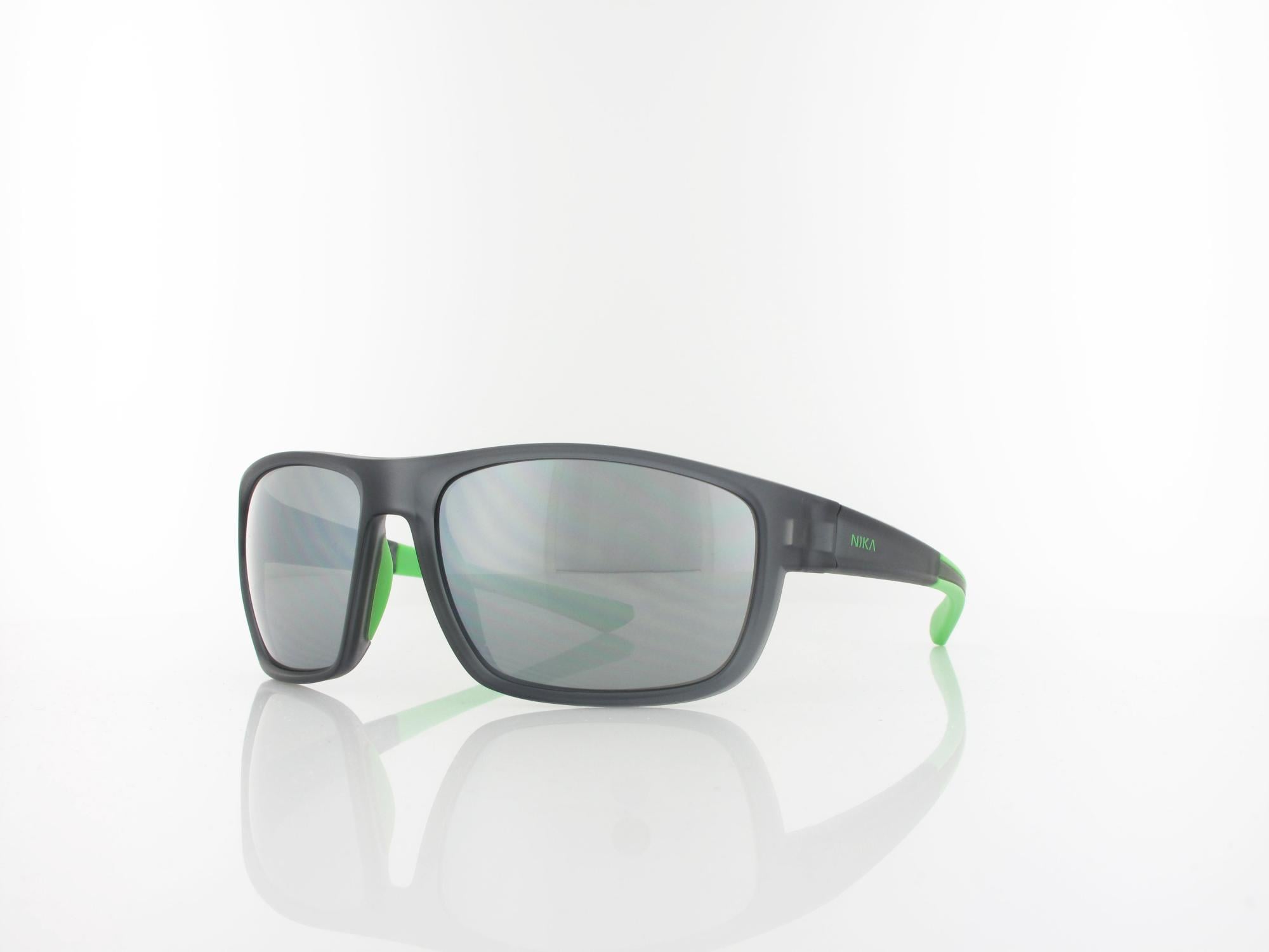 Brilando Premium Sport M2510 58 grau transparent matt grün / grau silberspiegel
