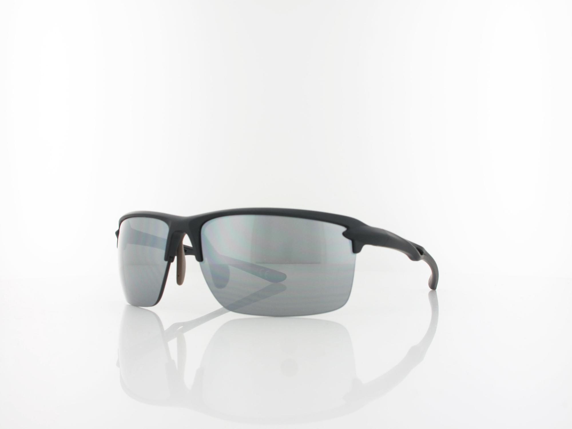 Brilando Premium Sport M2540 67 schwarz matt grau / silber verspiegelt