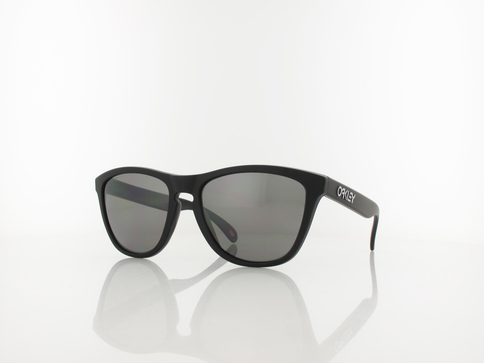 Oakley Frogskins OO9013 F7 55 matte black / prizm black polarized