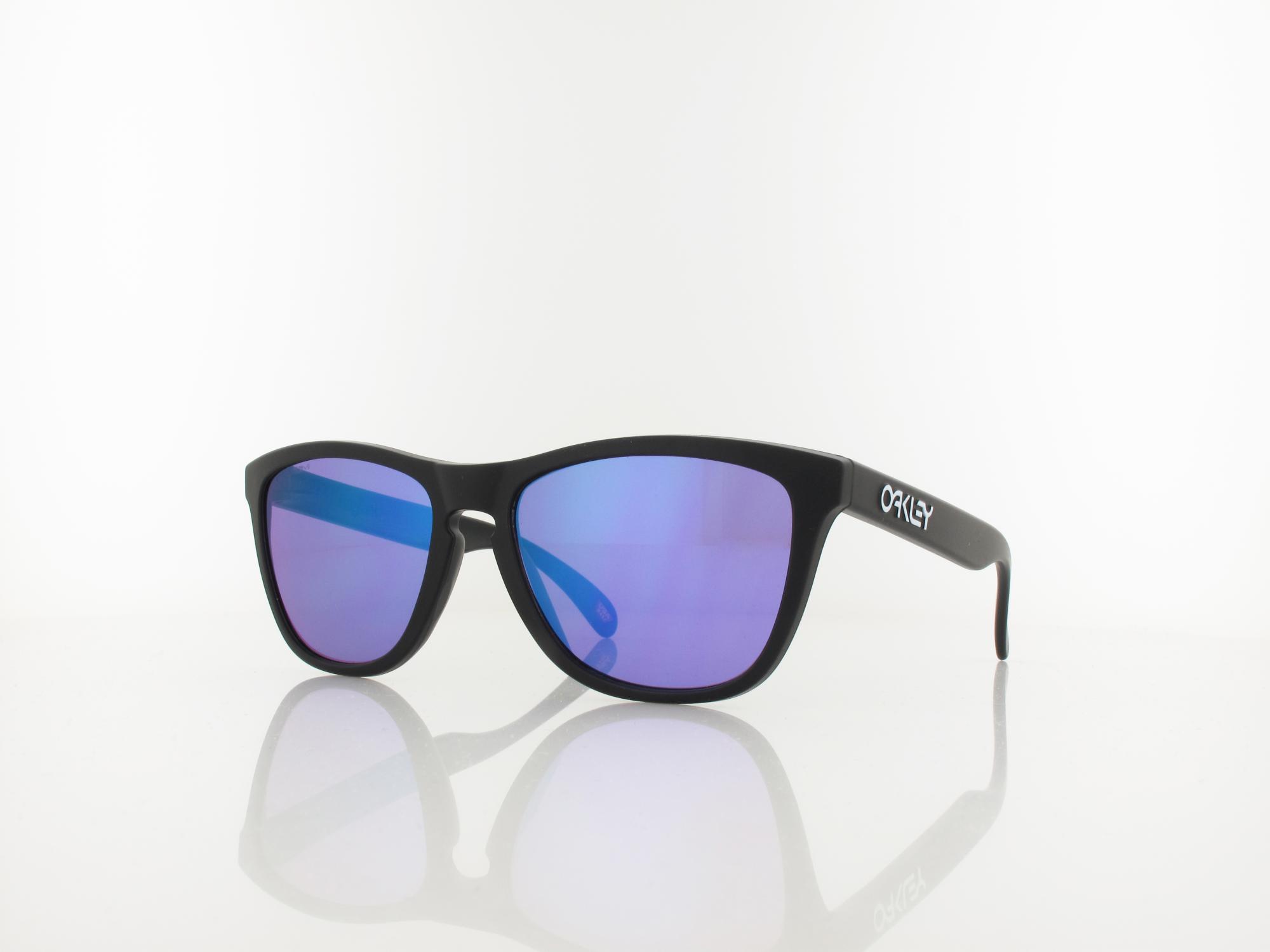 Oakley Frogskins OO9013 H6 55 matte black / prizm violet iridium