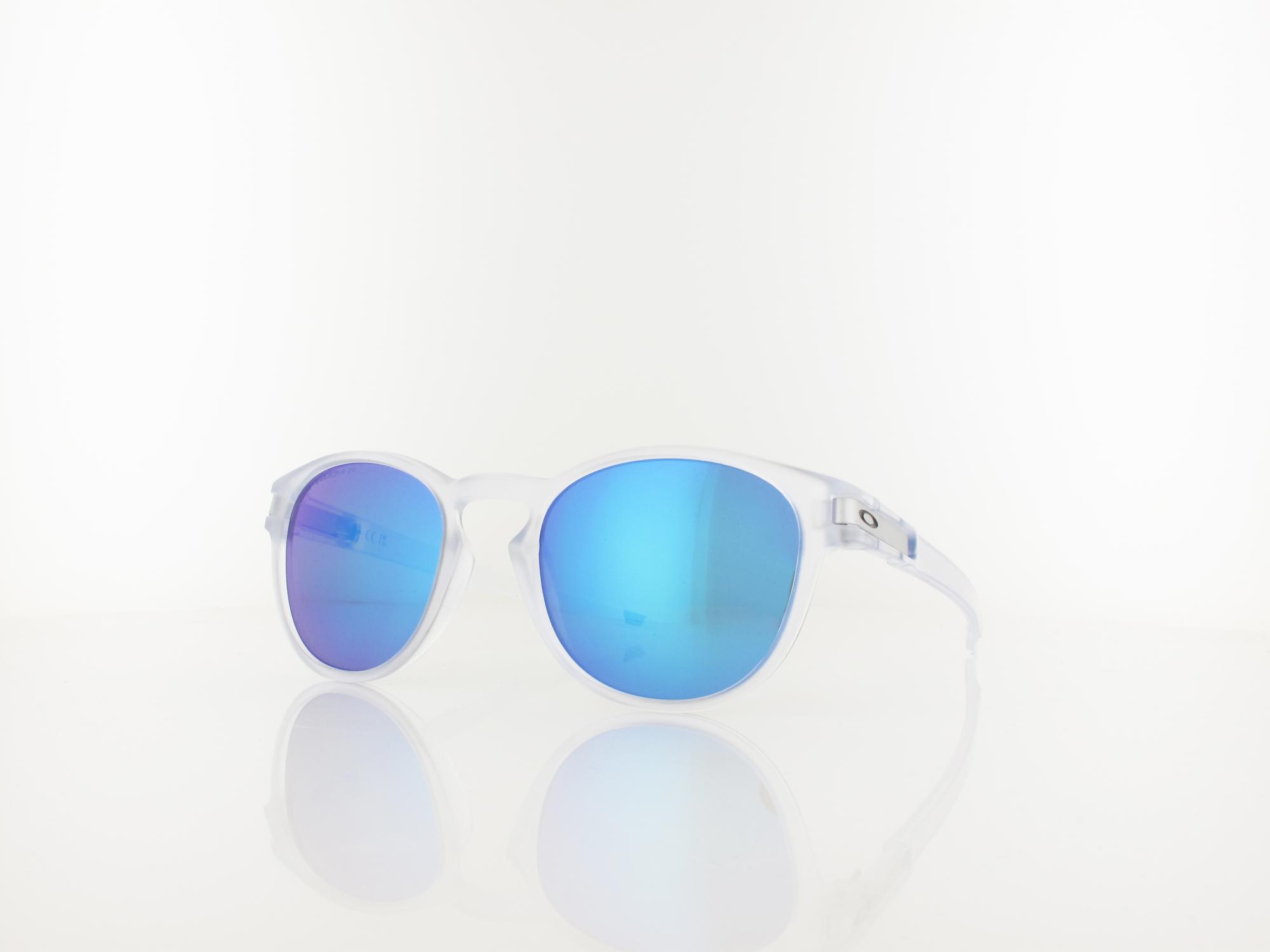 Oakley LATCH OO9265 65 53 matt transparent / prizm sapphire polarized