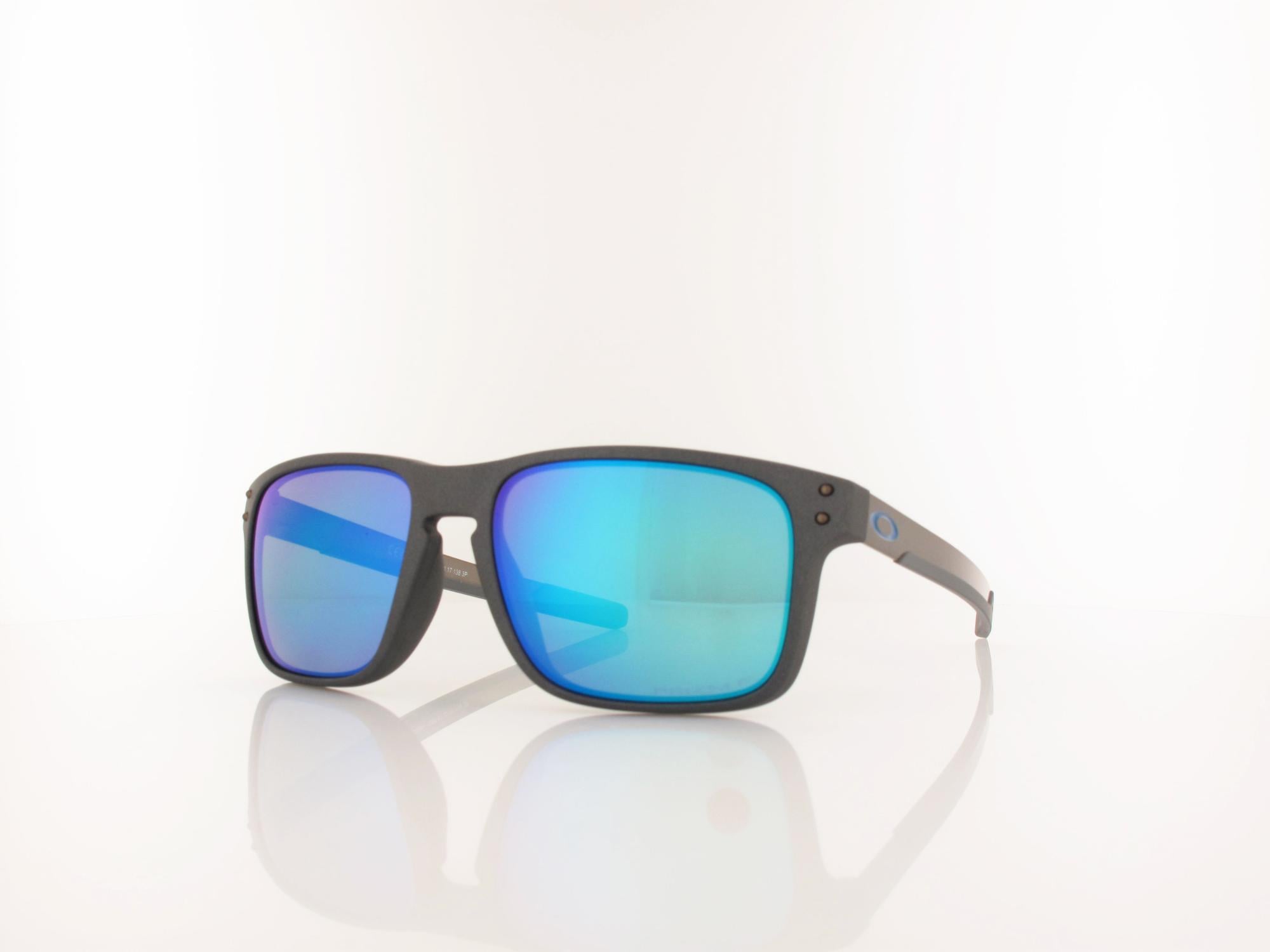 Oakley Holbrook Mix OO9384 10 57 steel / prizm sapphire iridium polarized