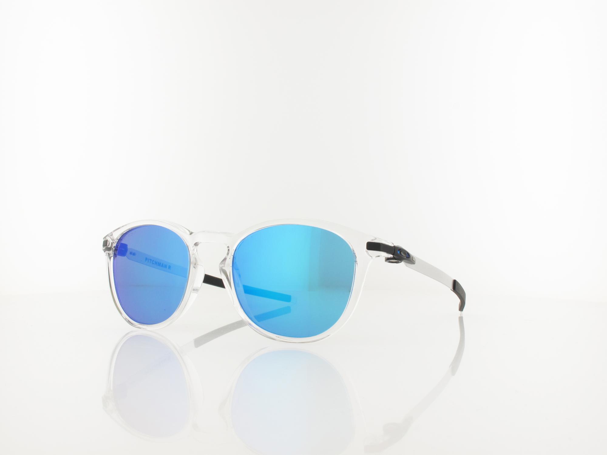 Oakley PITCHMAN R OO9439 04 50 transparent glänzend / prizm sapphire