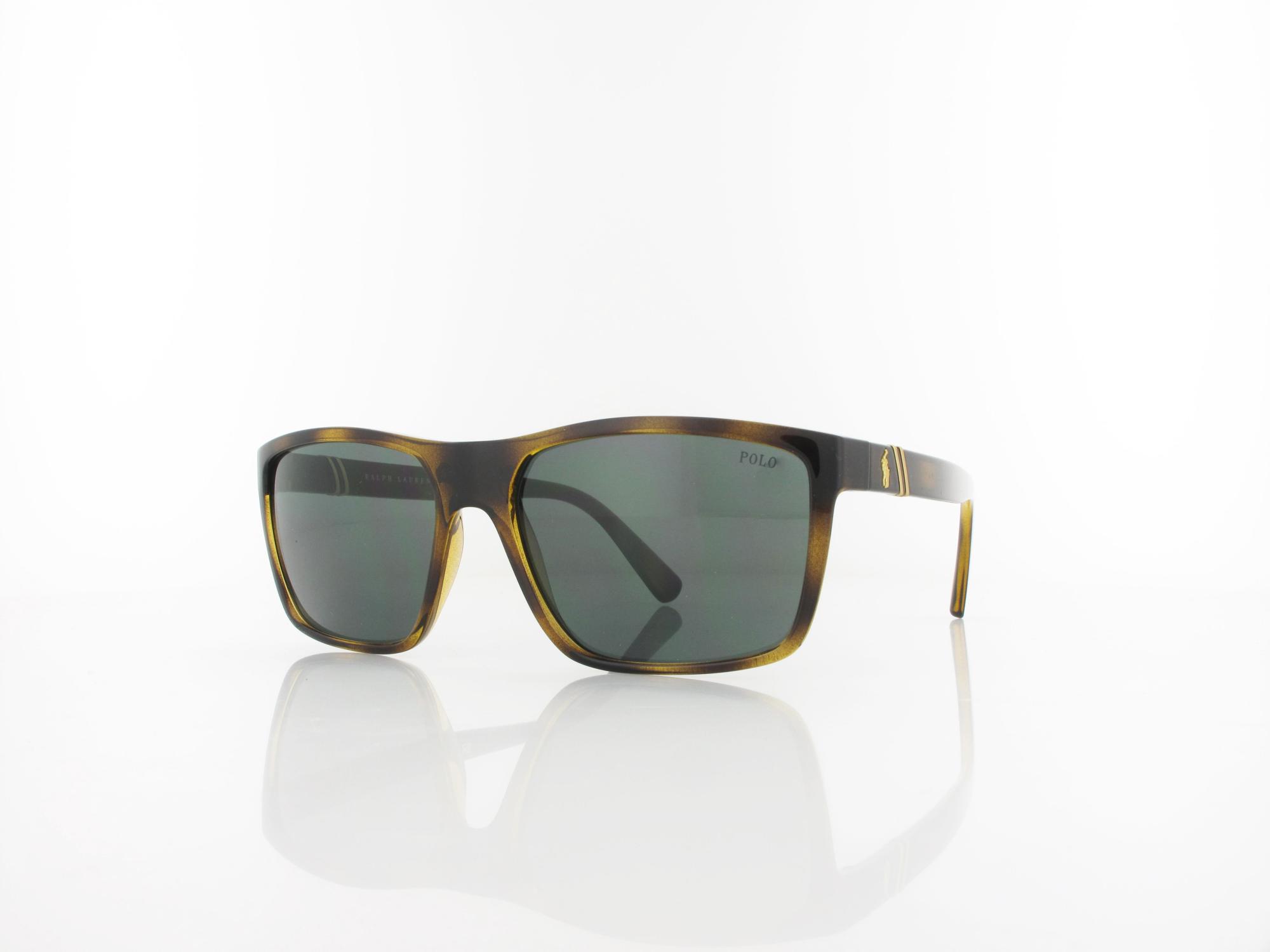 Polo Ralph Lauren PH4133 500371 59 shiny transparent dark havana / green