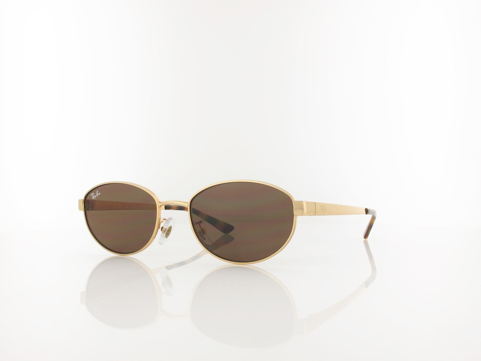 Ray Ban RB3774D 001/73 55 arista gold / dark brown