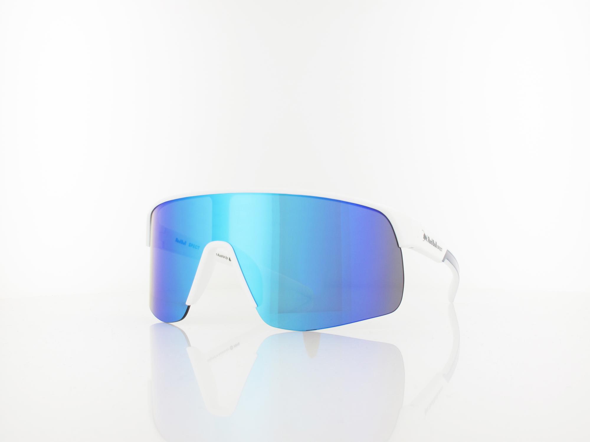 Red Bull SPECT DAKOTA 002 137 white / smoke with blue mirror