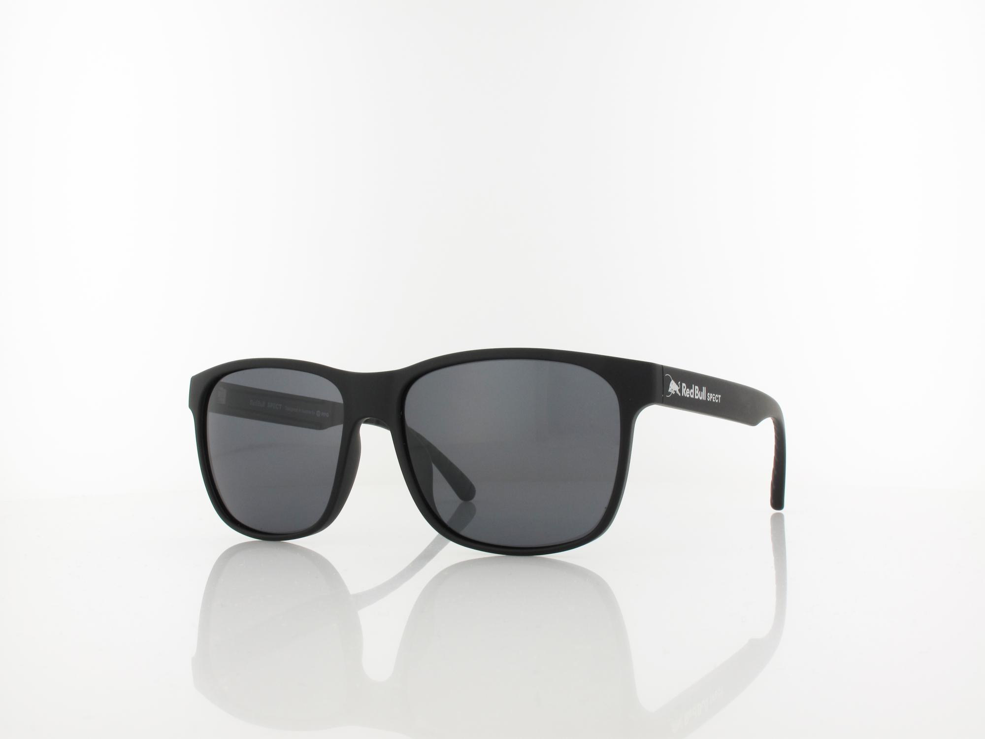 Red Bull SPECT EARLE 001P 57 soft touch matte black / smoke pol
