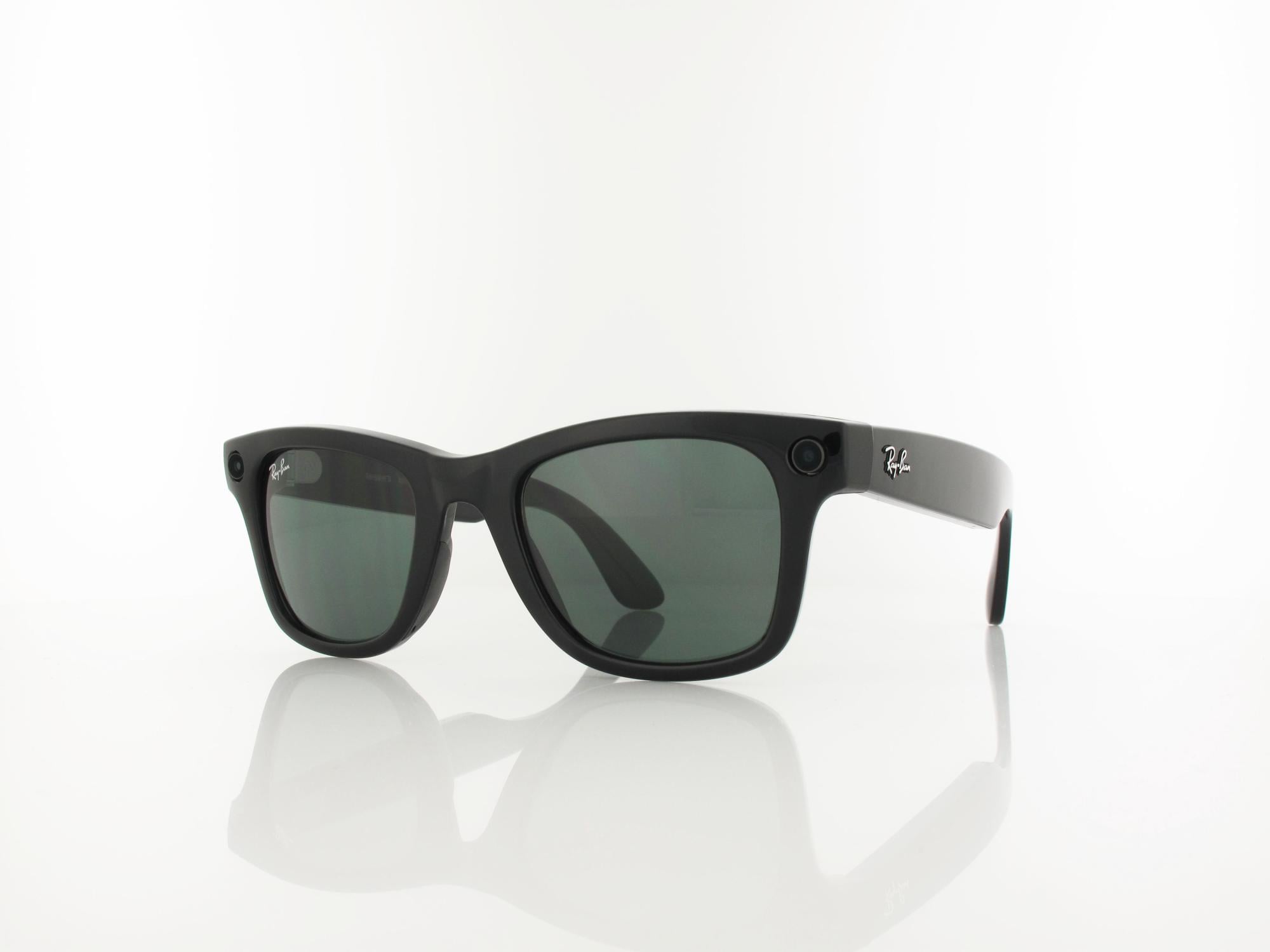 Ray Ban META Wayfarer RW4012 (Gen2) 601/71 50 shiny black / G15 green