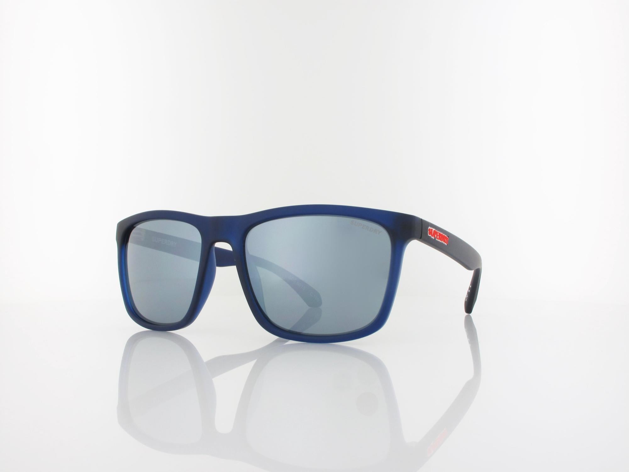 Superdry 5015 106 58 blue / smoke mirror silver