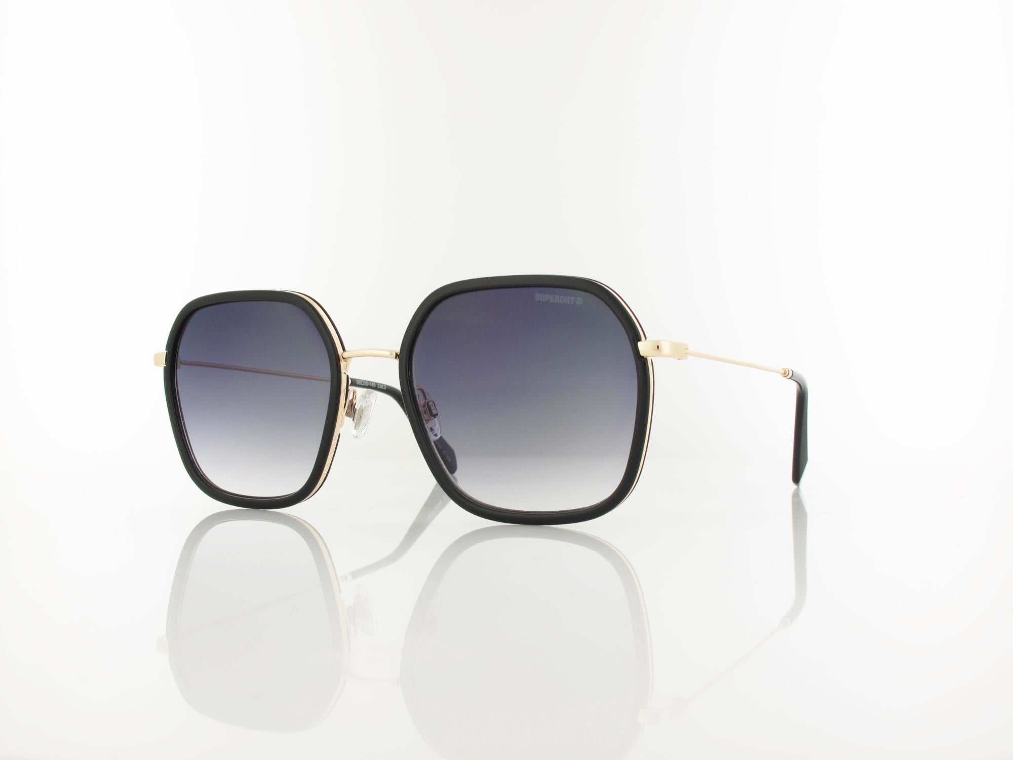 Superdry SDS-5056 104 56 schwarz kristall und gold / grey gradient