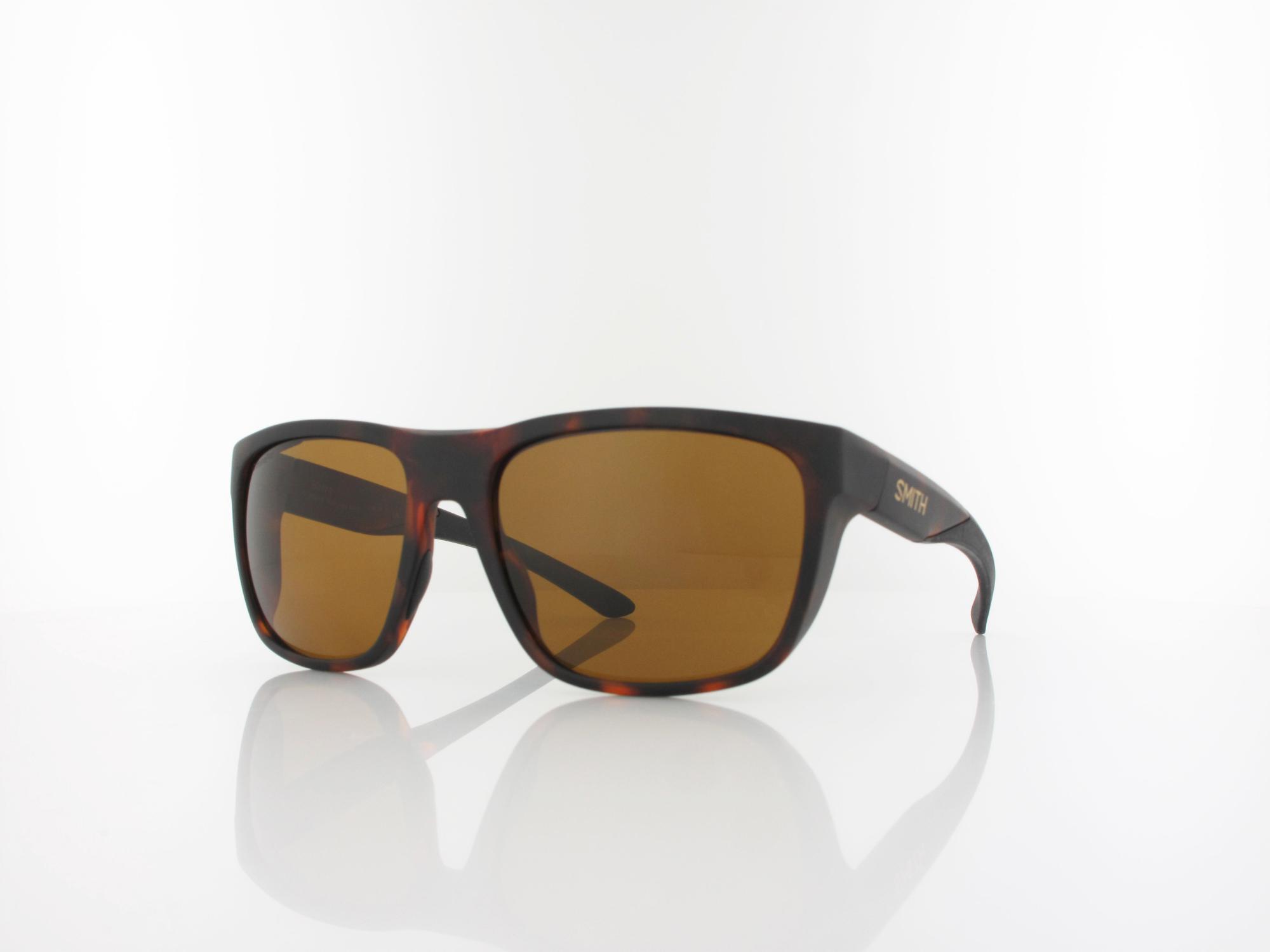 Smith Barra N9P/L5 59 matte tortoise / chromapop polarized brown