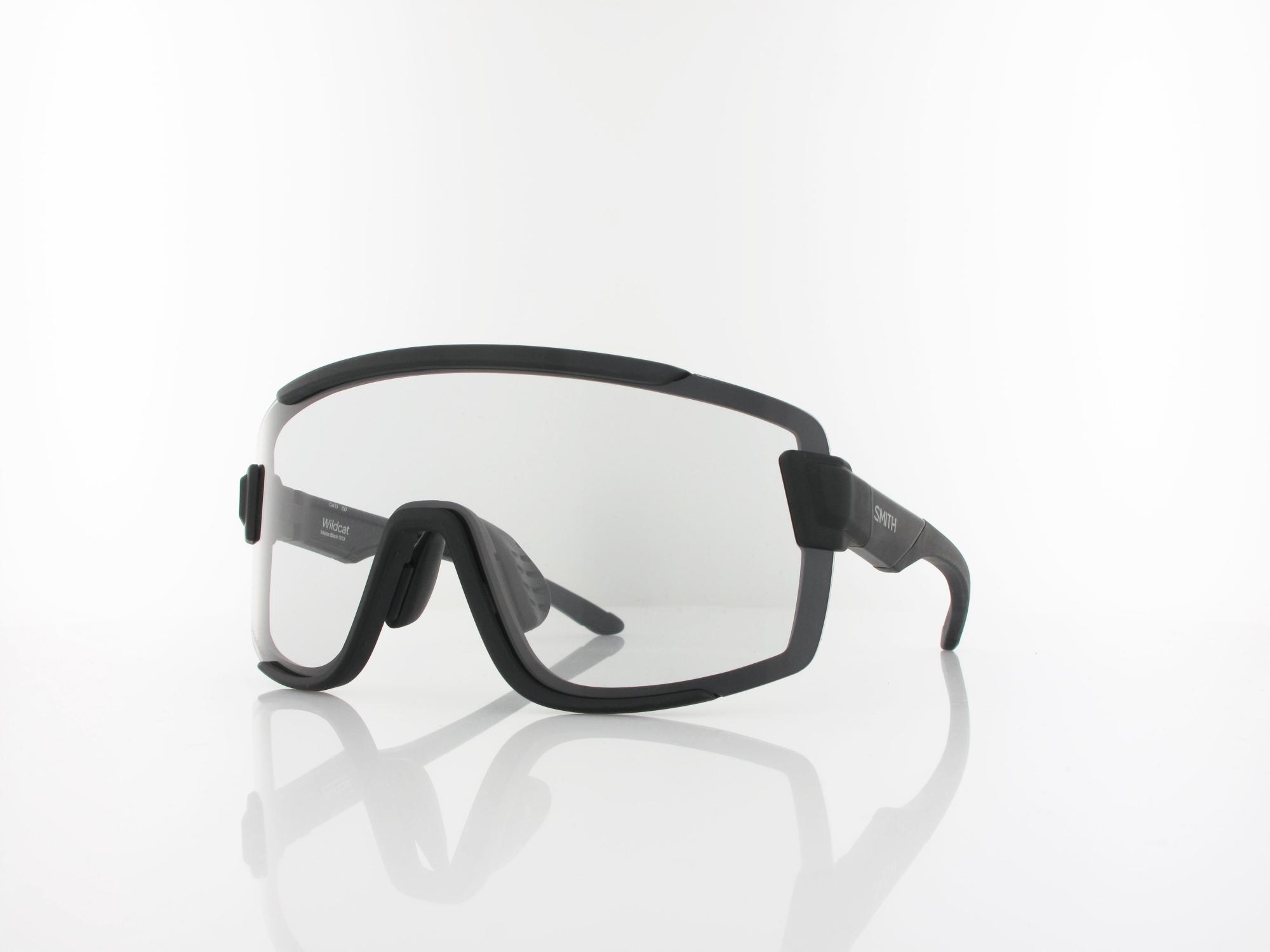 Smith Wildcat 003/2W 140 matte black / chromapop photochromic clear to gray - clear