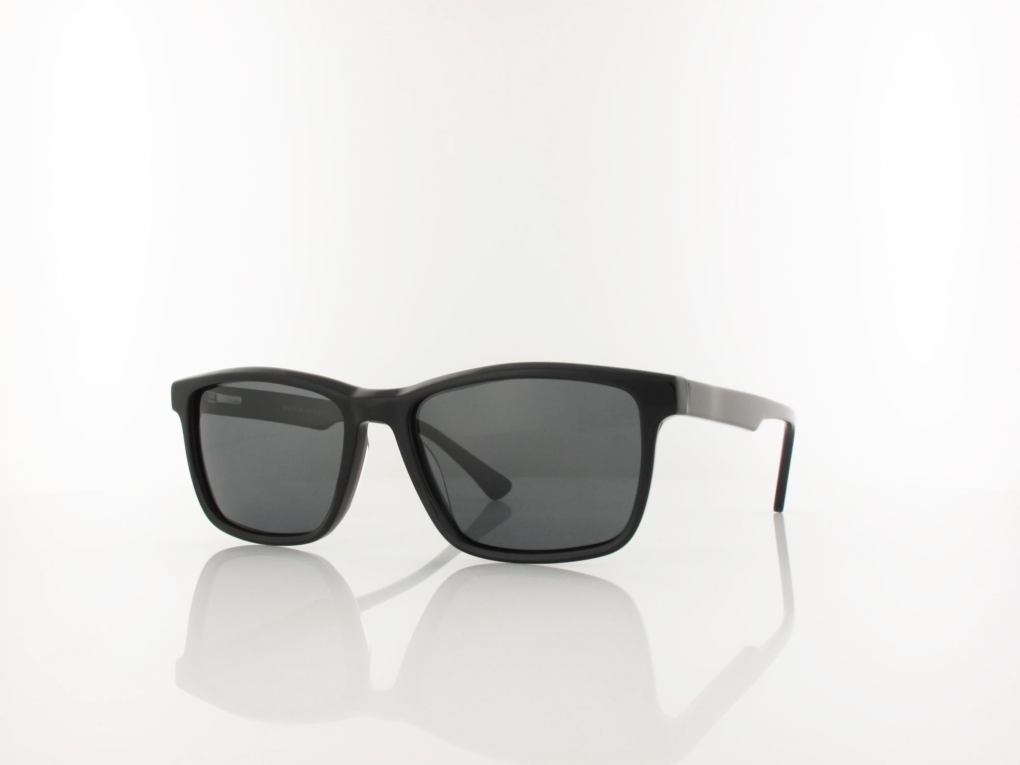 Brilando AC374 SS 57 shiny black / smoke