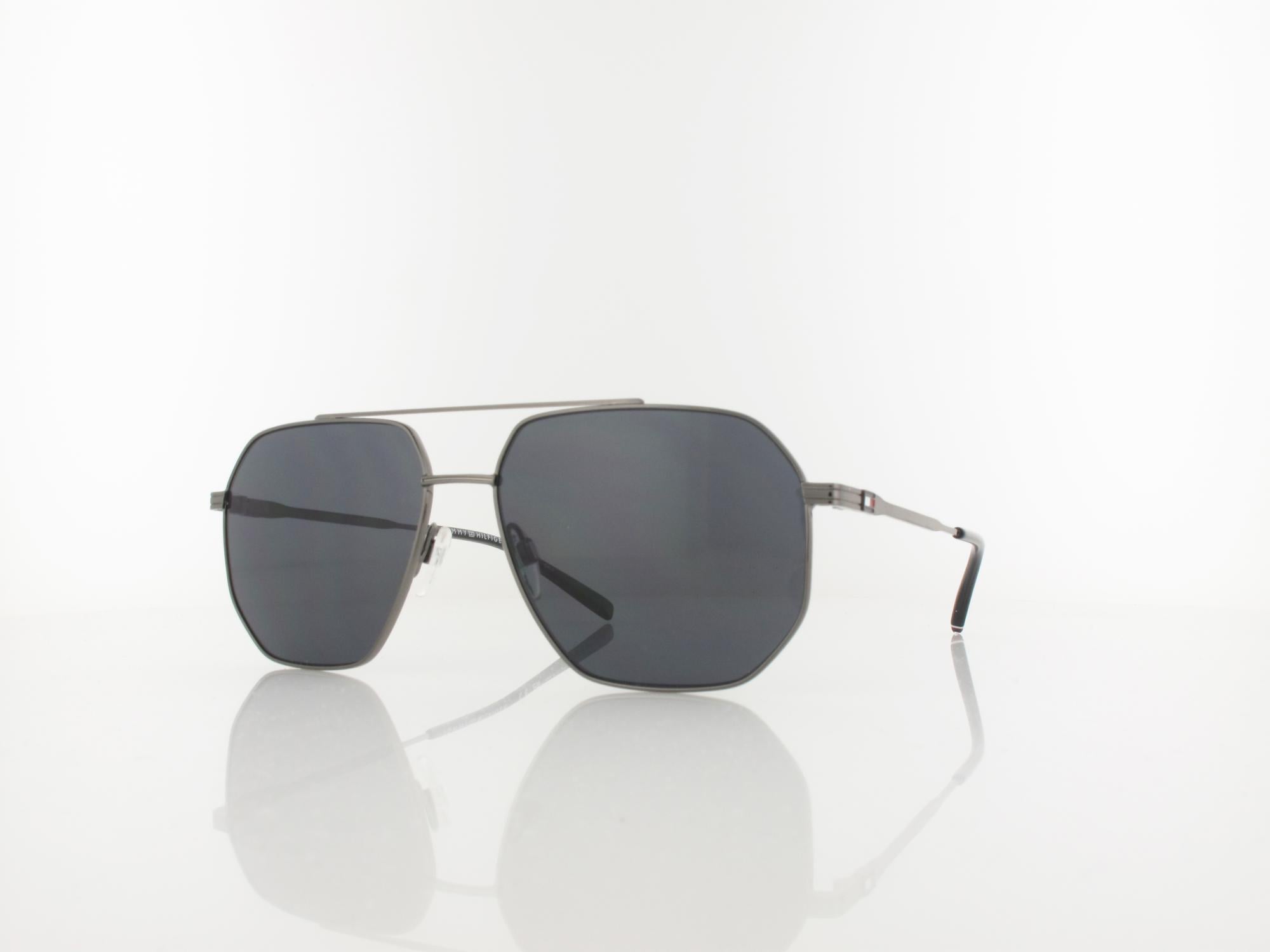 Tommy Hilfiger TH 2191/S KJ1/IR 60 dark ruthenium / grey