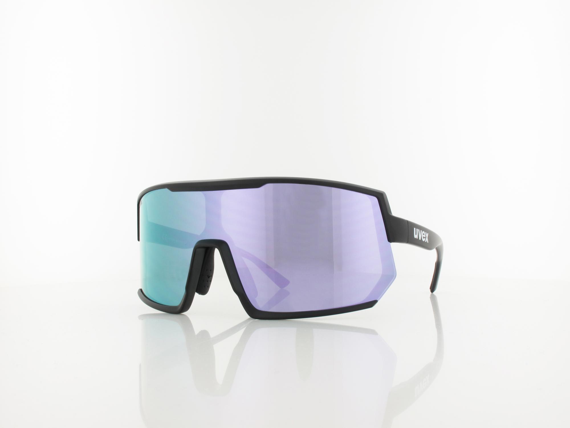 UVEX sportstyle 235 S533003 2016 140 black matt / supravision mirror lavender