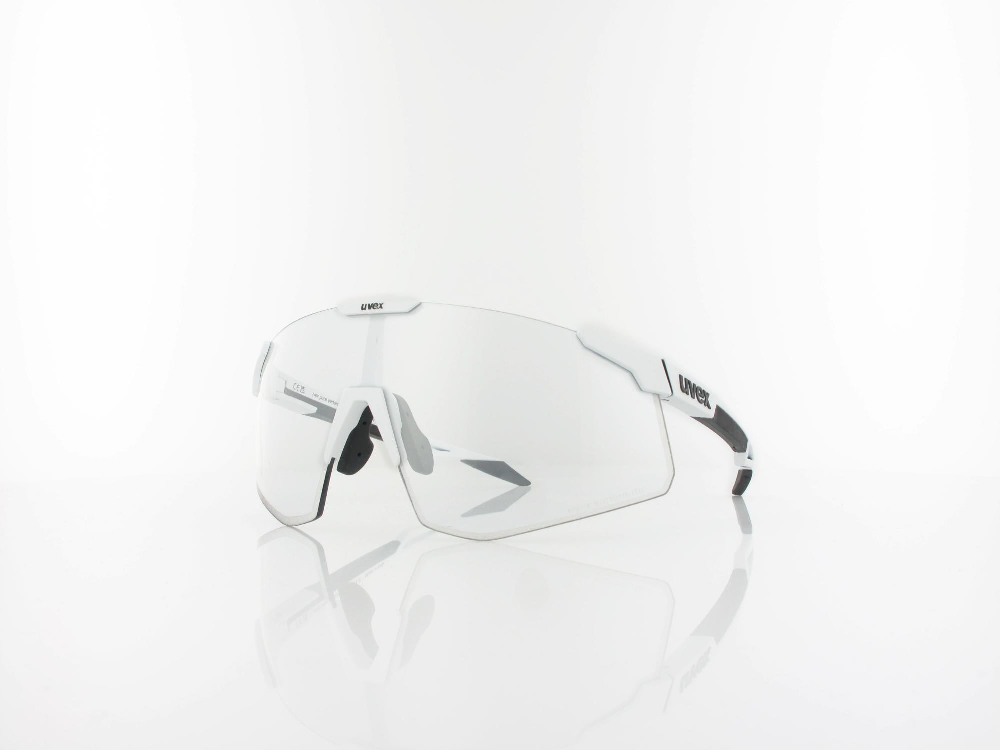 UVEX pace perform S V S533050 8805 134 white matt / vario litemirror silver