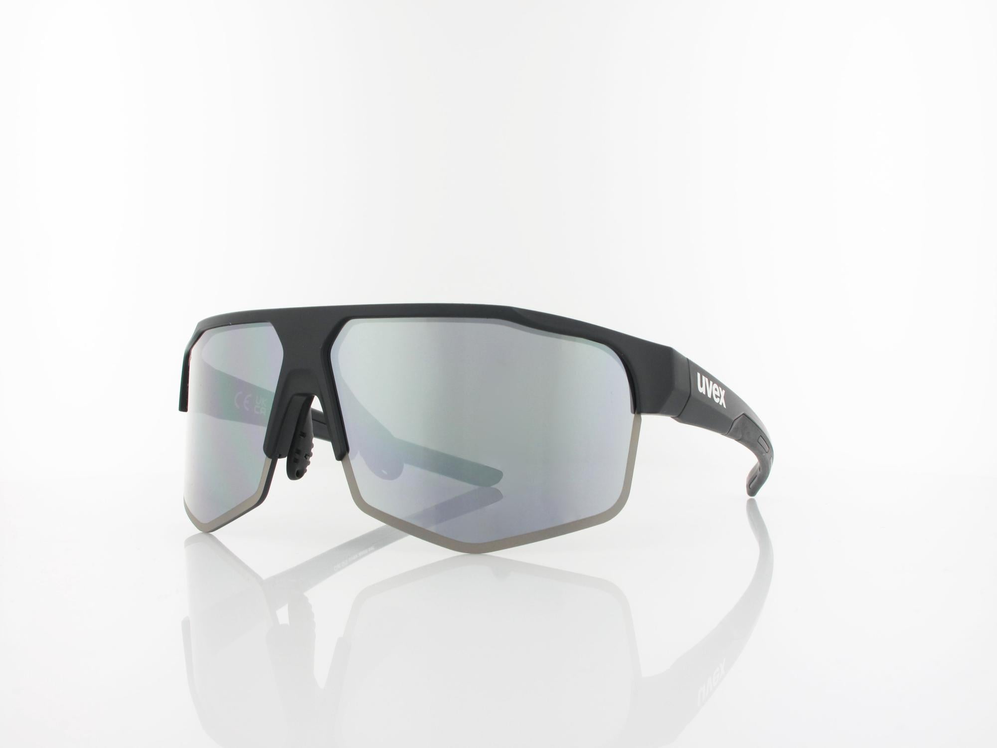 UVEX axos set S533081 2216 70 black matt / mirror silver - clear