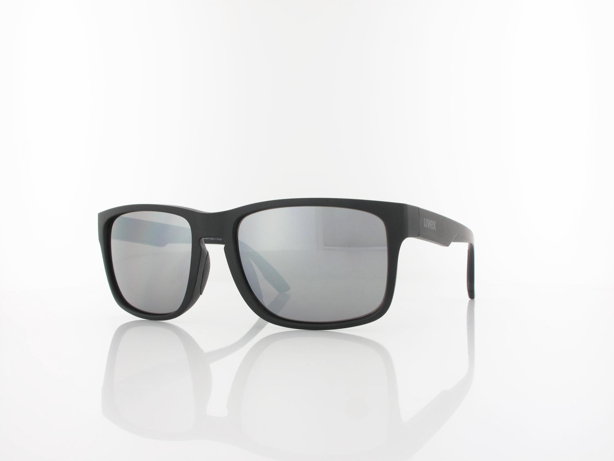 UVEX poise S534001 2216 57 black matt / mirror silver