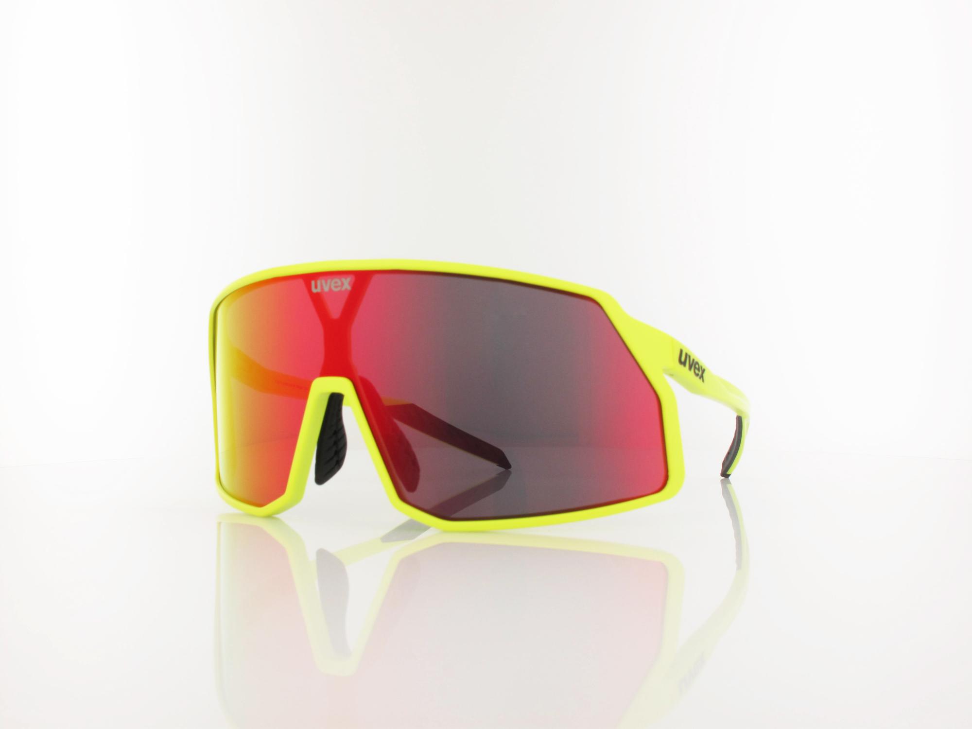 UVEX pace stage S534030 6616 145 neon yellow matt / mirror red