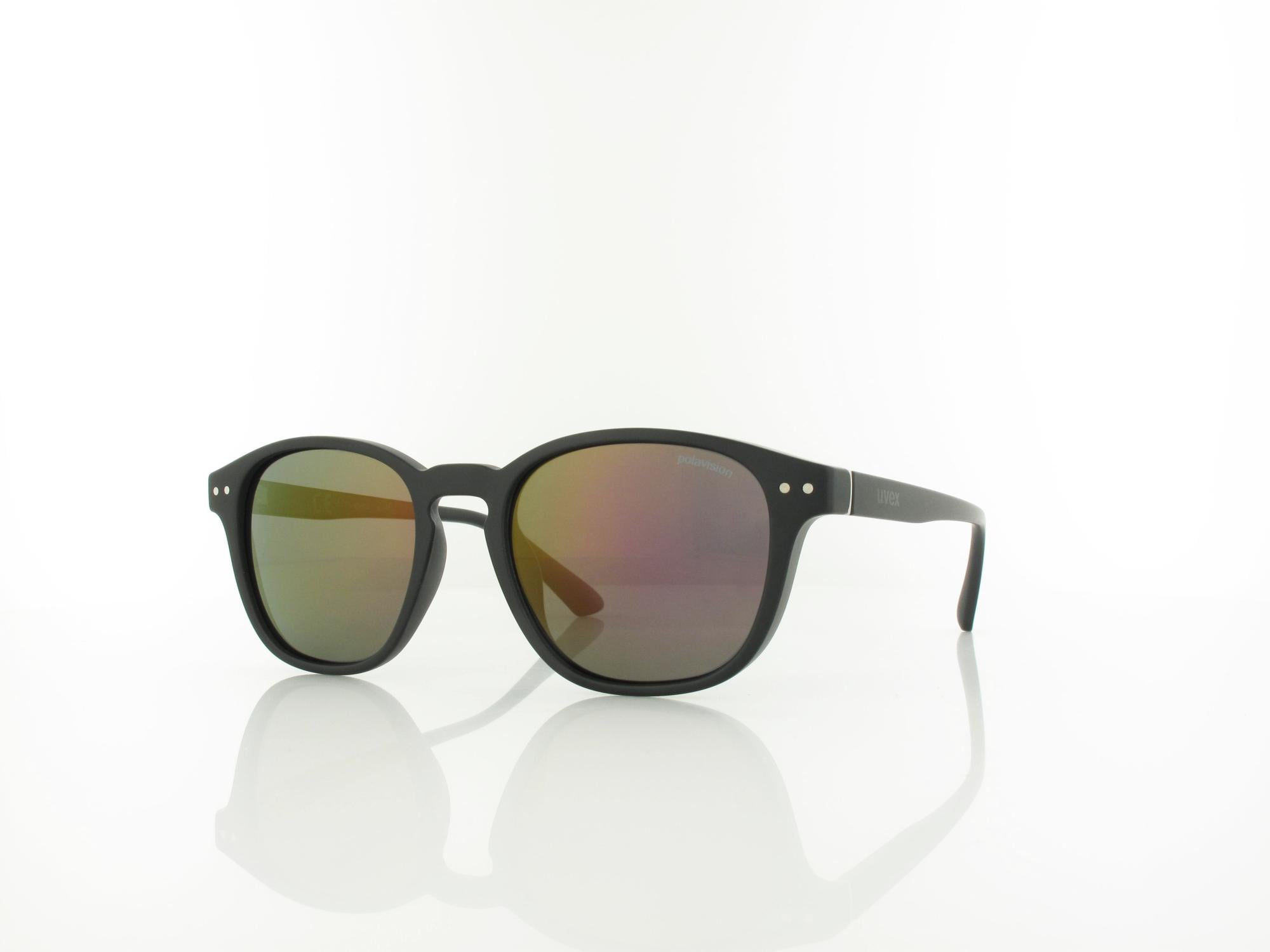 UVEX lace P S534033 2216 50 black matt / mirror red polavision