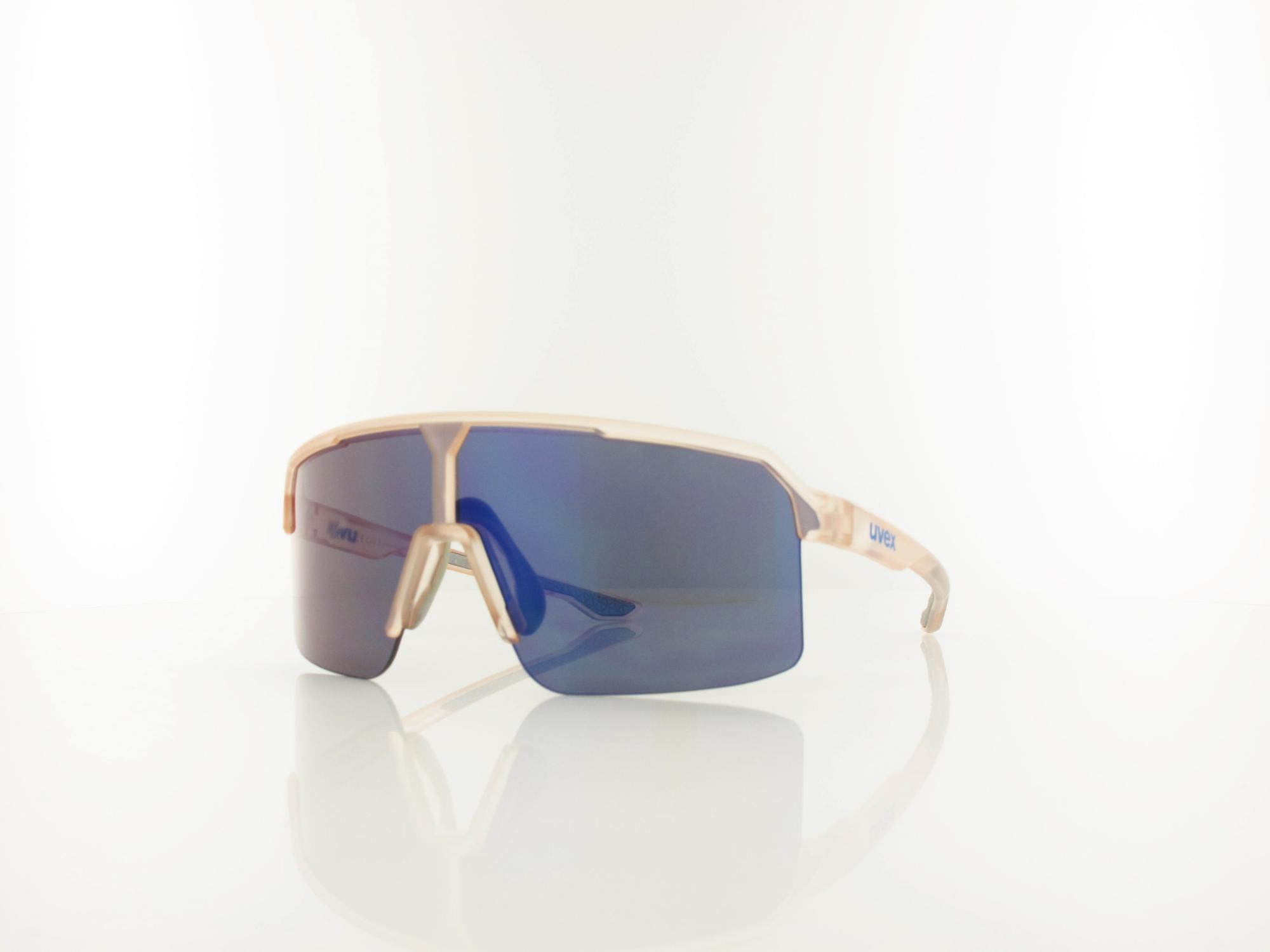 UVEX ramp jr. S534036 3116 127 powder matt / mirror blue