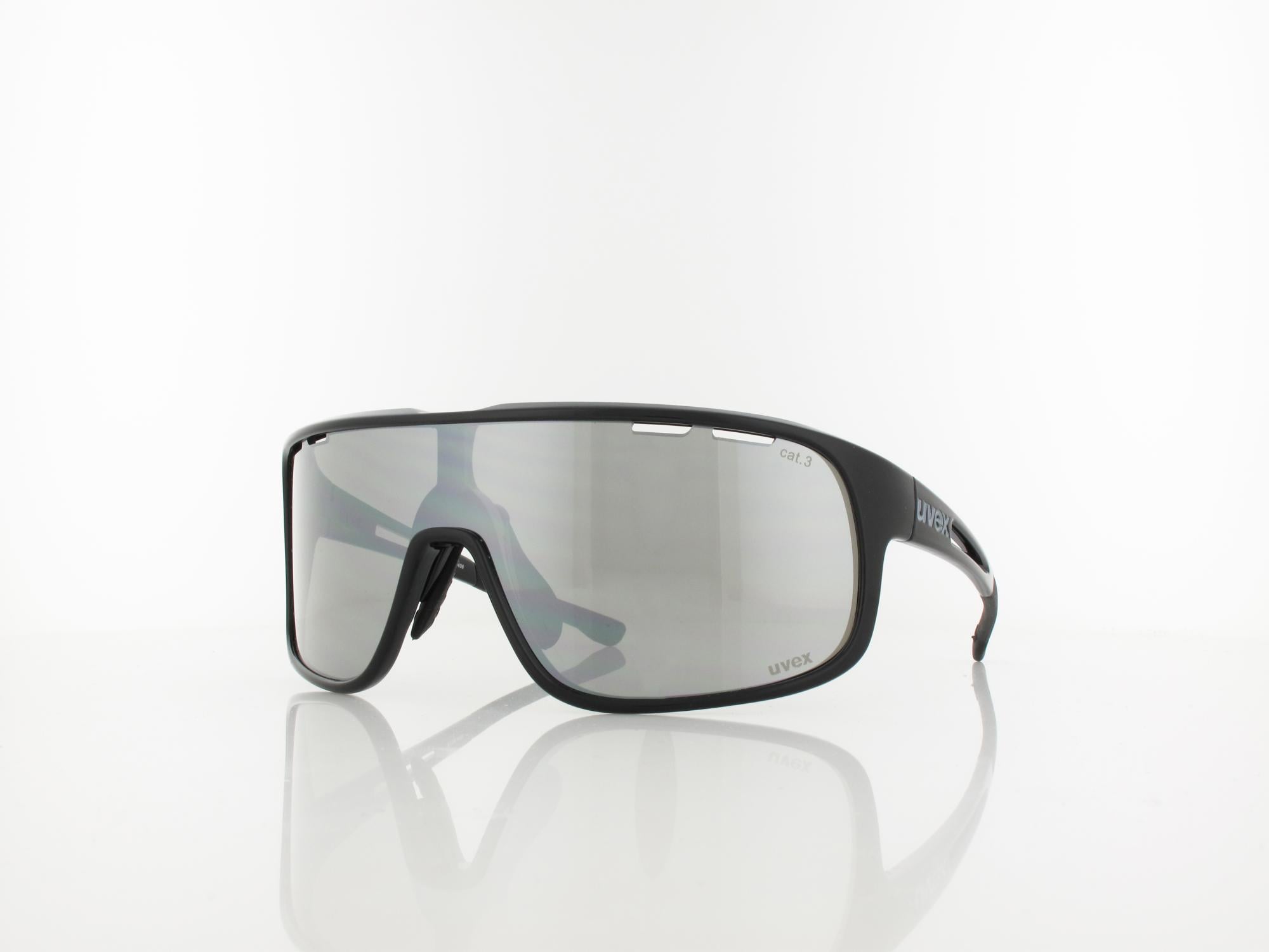 UVEX RXs 4300 1100 9034 135 shiny black / grey - silver mirror