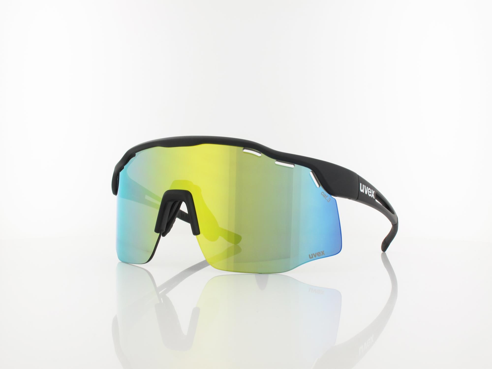 UVEX RXs 4302 9059 1200 165 black matt / yellow mirror - orange