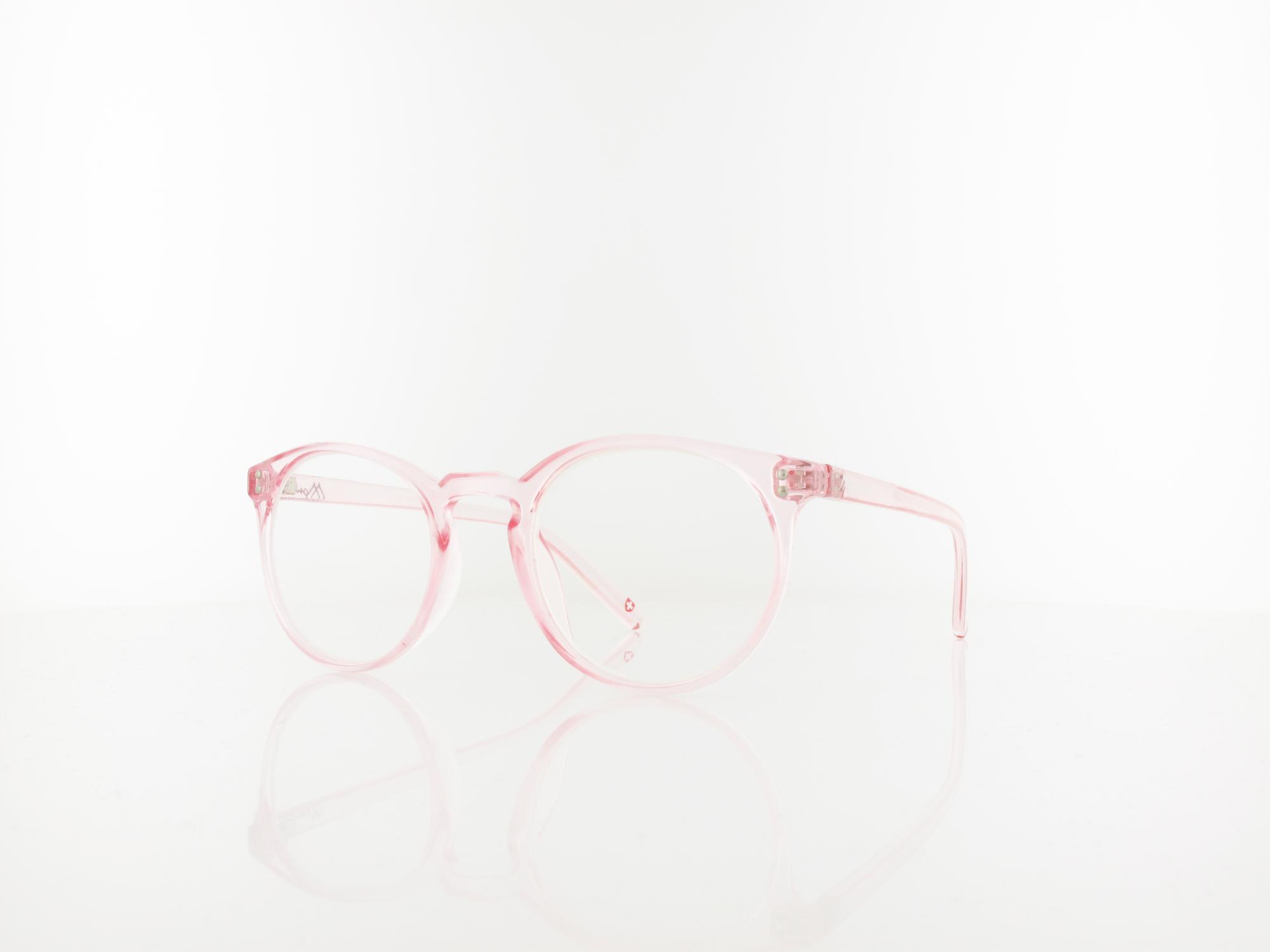 Brilando HMR55B Fertiglesebrille clear pink +1,00