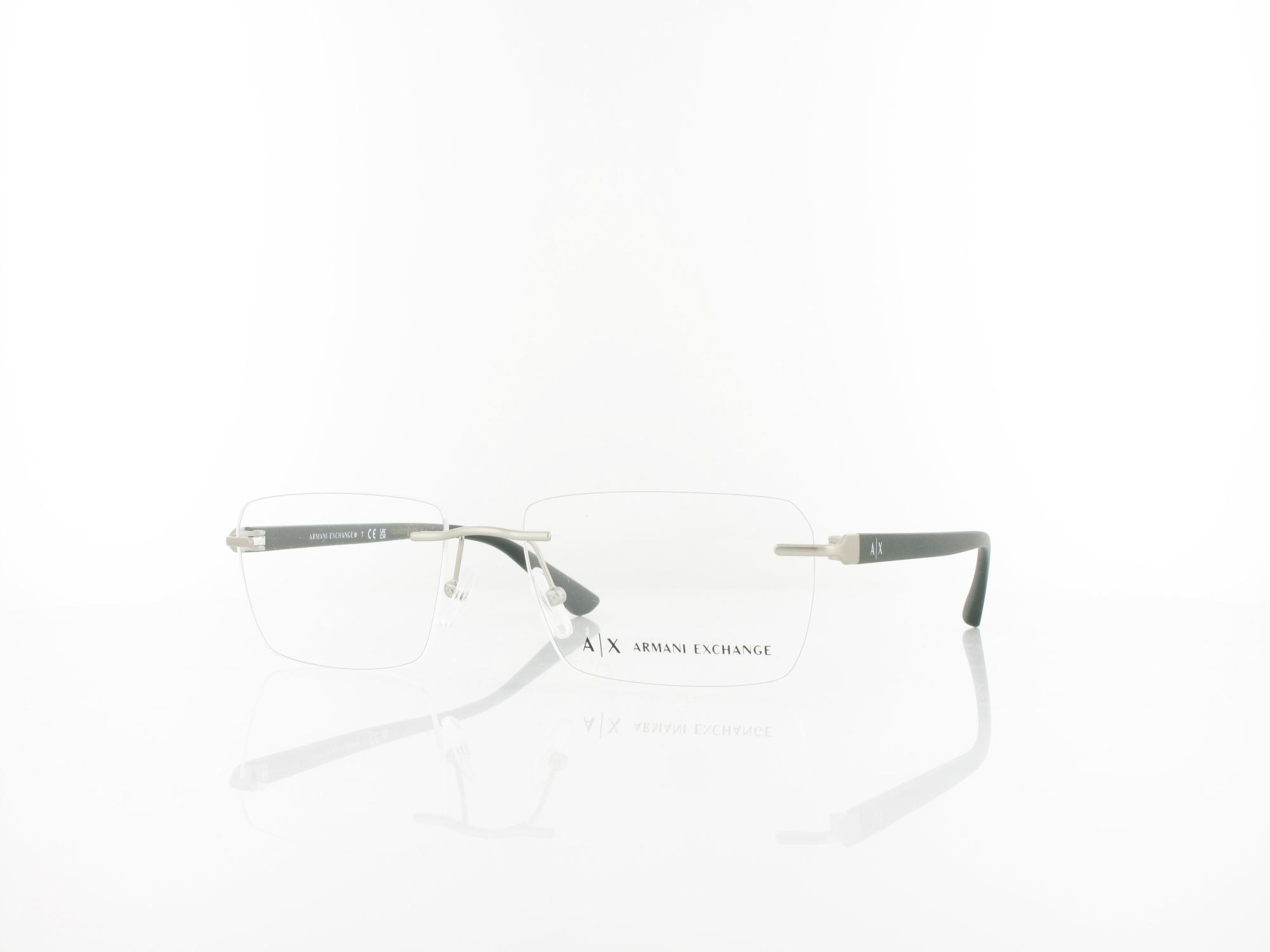 Armani Exchange AX1064 6020 56 matt silber
