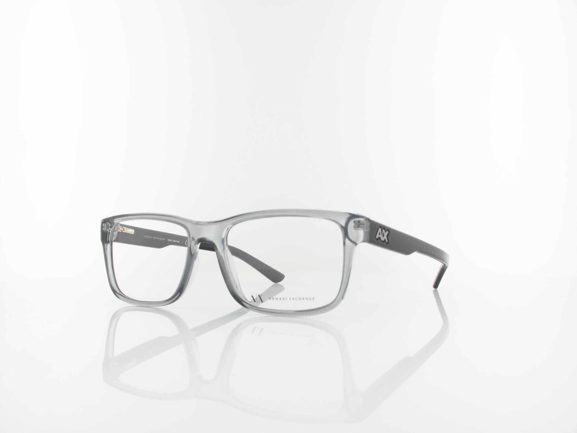 Armani Exchange AX3016 8239 53 shiny transparent grey