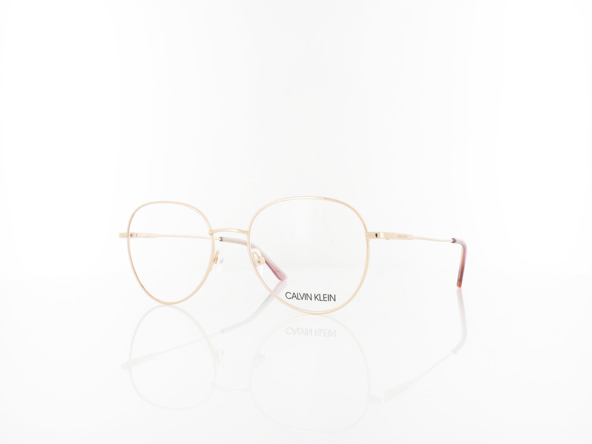 Calvin Klein CK19130 780 52 rose gold