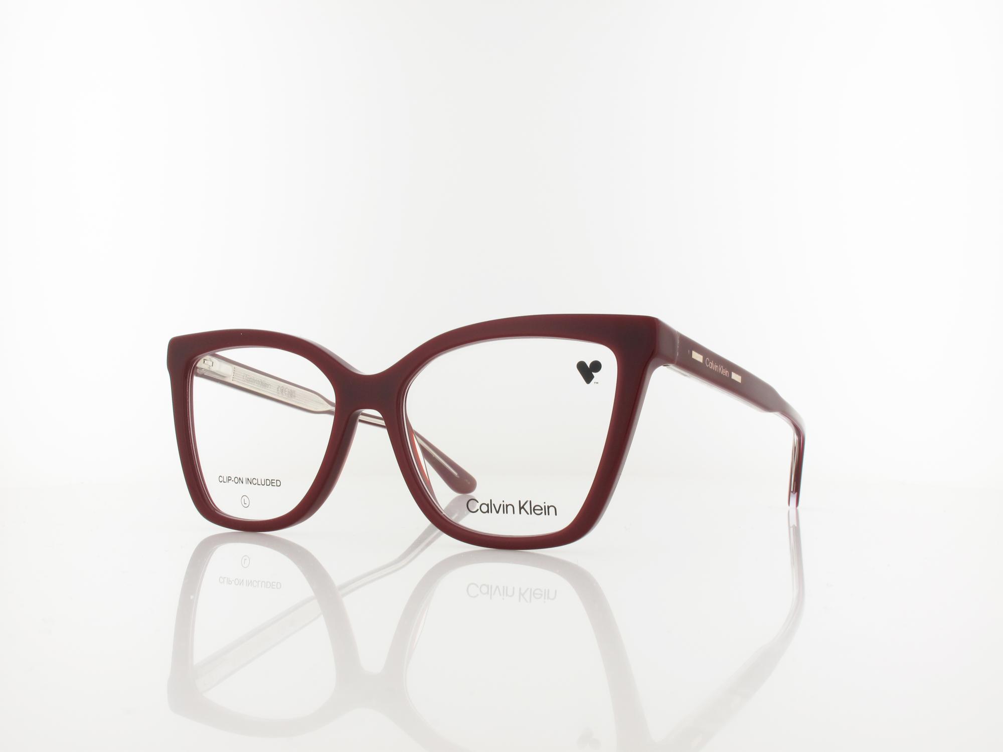 Calvin Klein CK24550 MAG-SET 605 55 burgundy