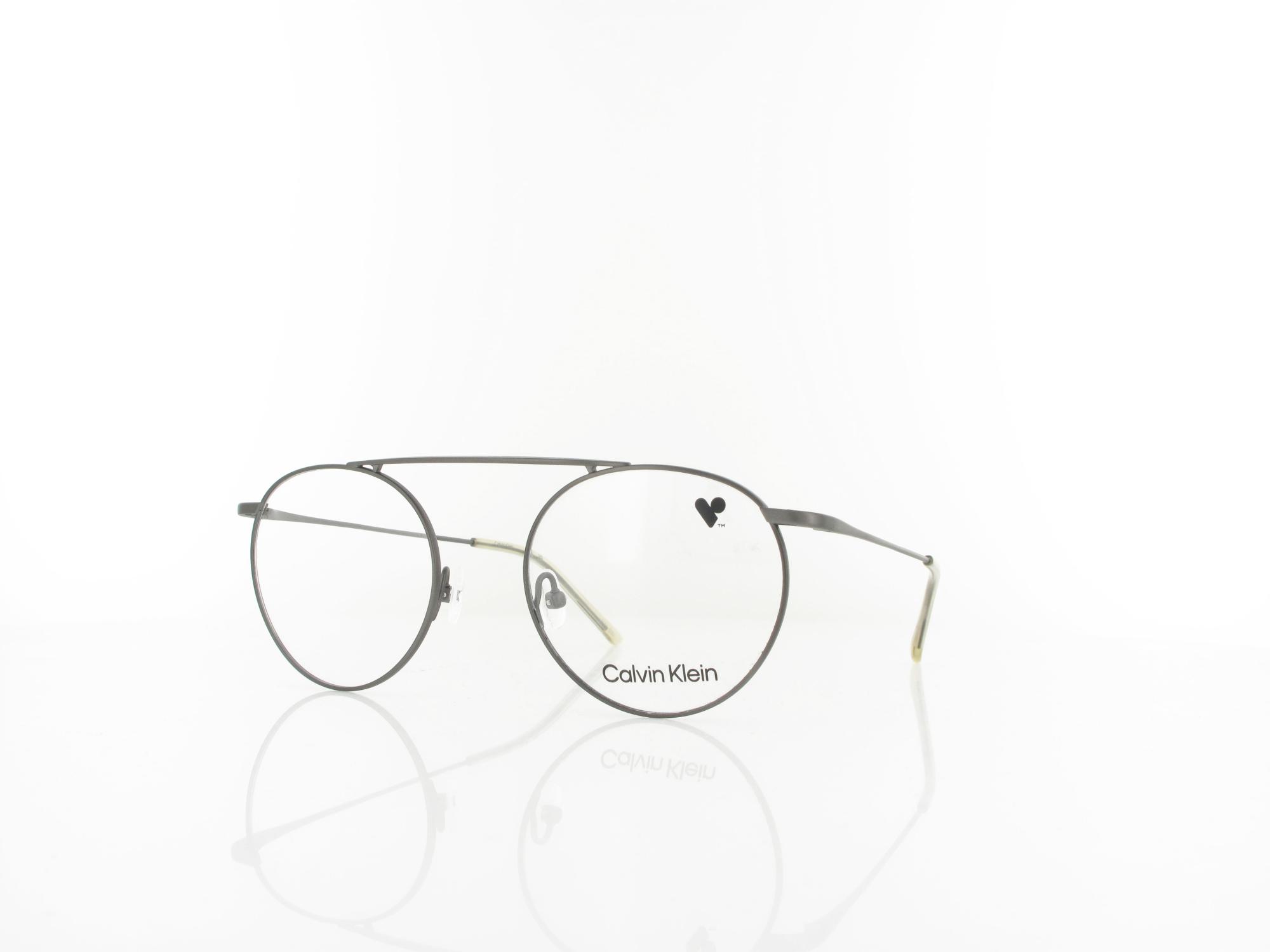 Calvin Klein CK26105T 009 50 matte dark gunmetal