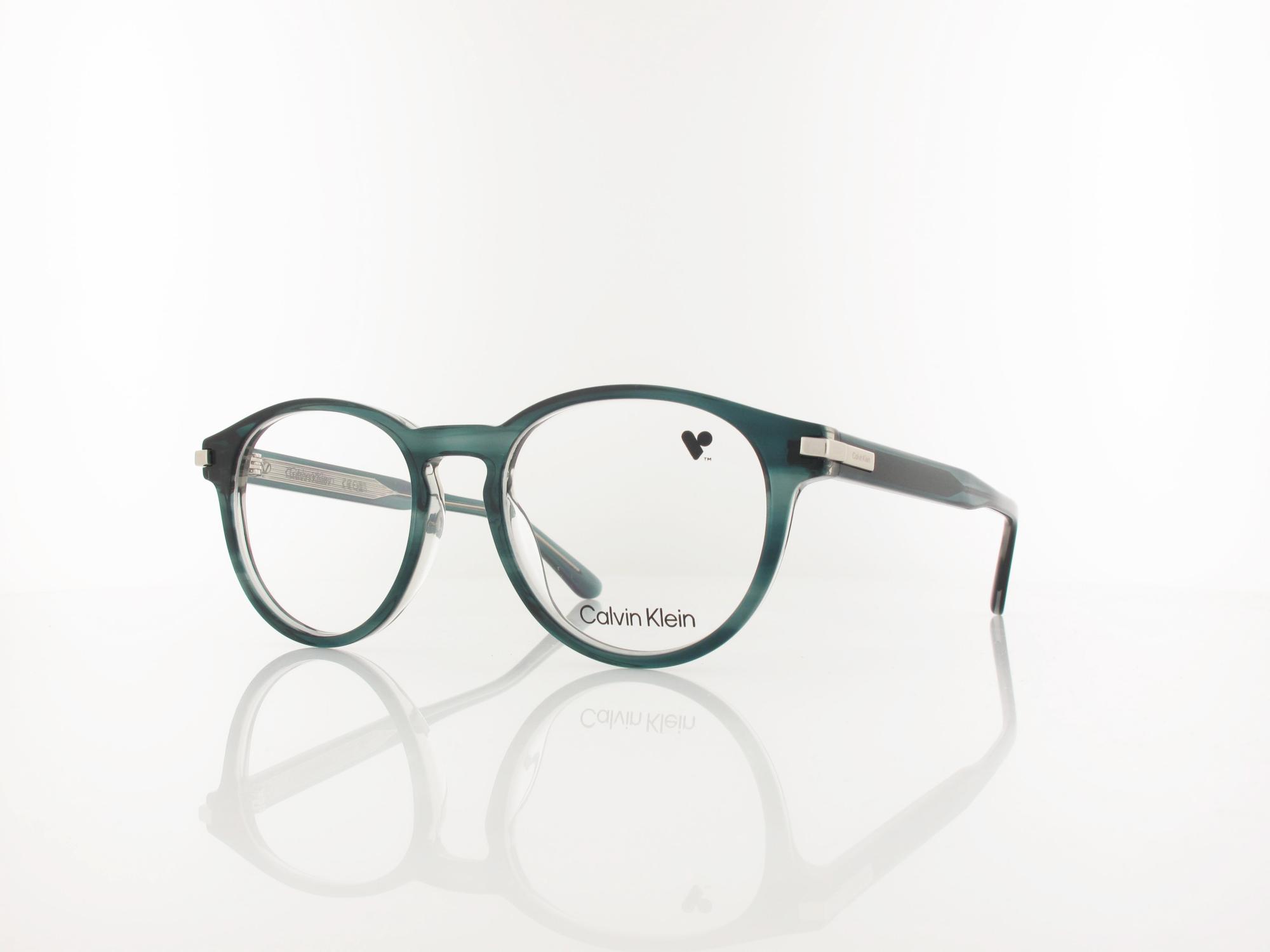 Calvin Klein CK26513 417 52 transparent striped blue