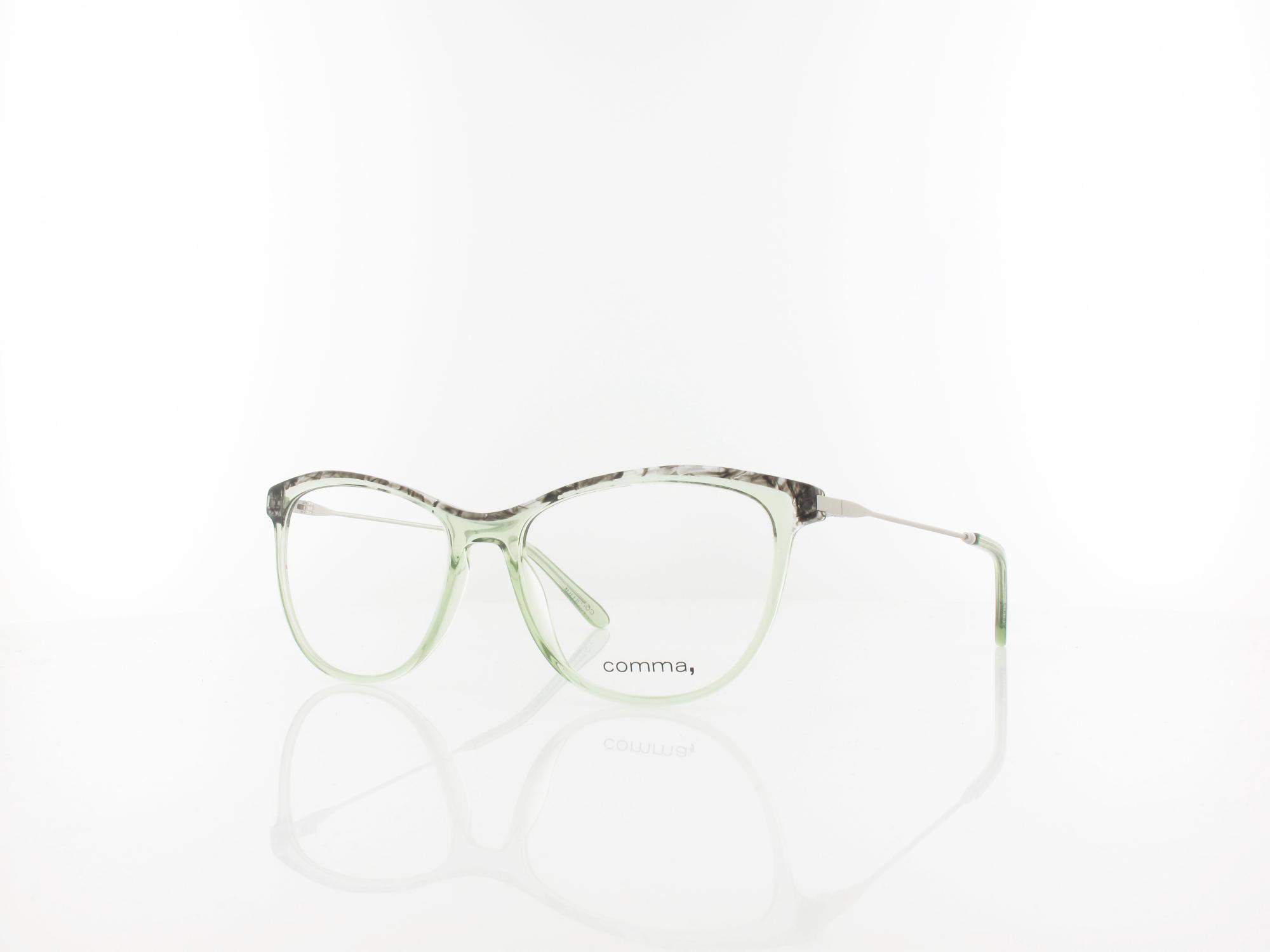 Comma 70065 52 52 green transparent black silver