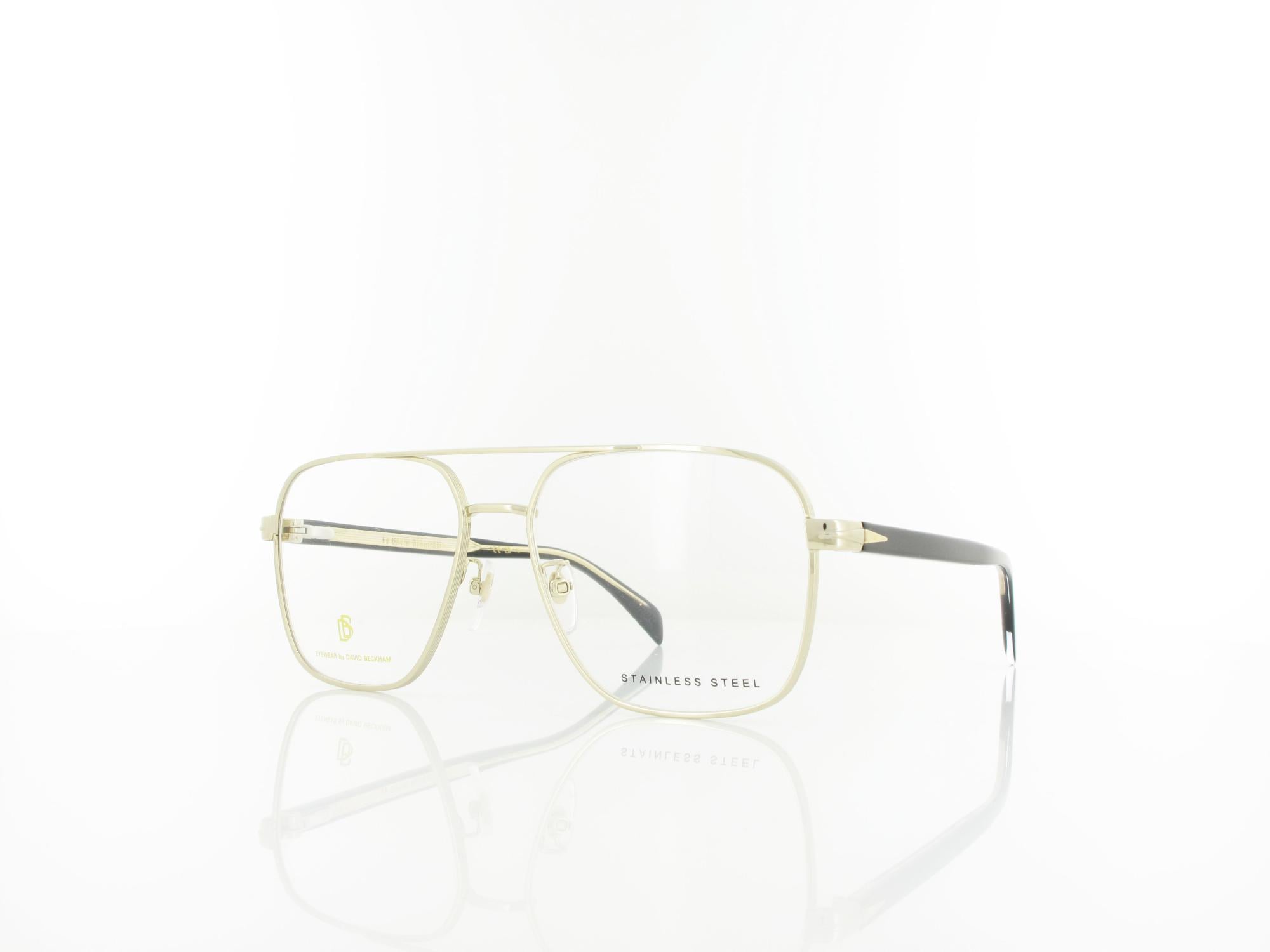 David Beckham DB 7103 RHL 57 gold black