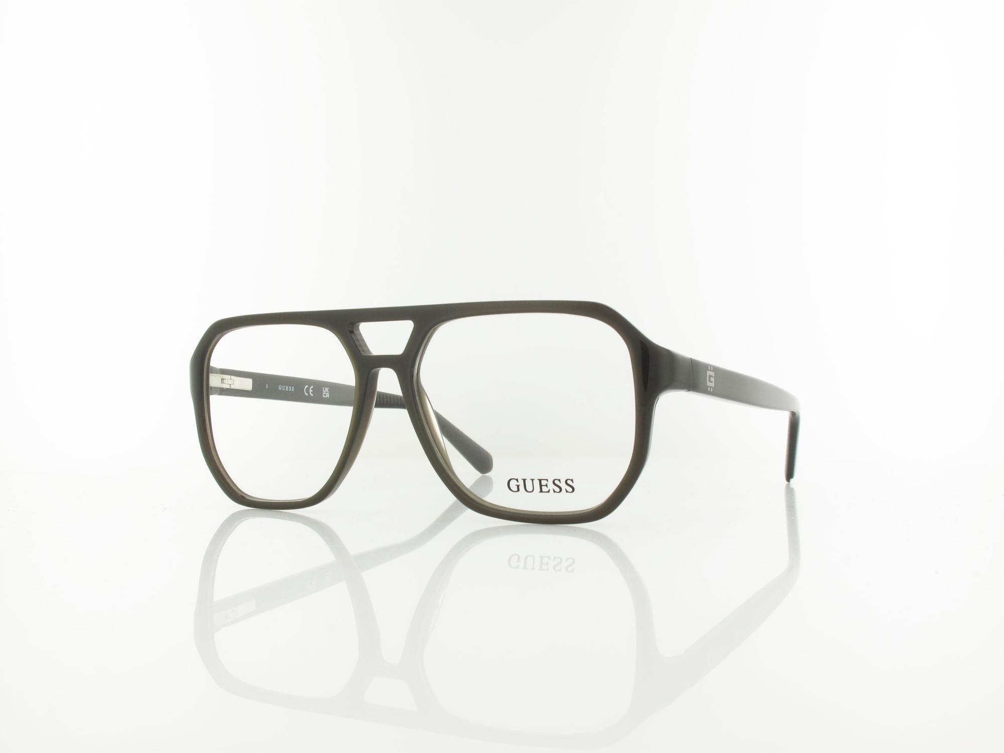 Guess GU50327 096 55 shiny dark green