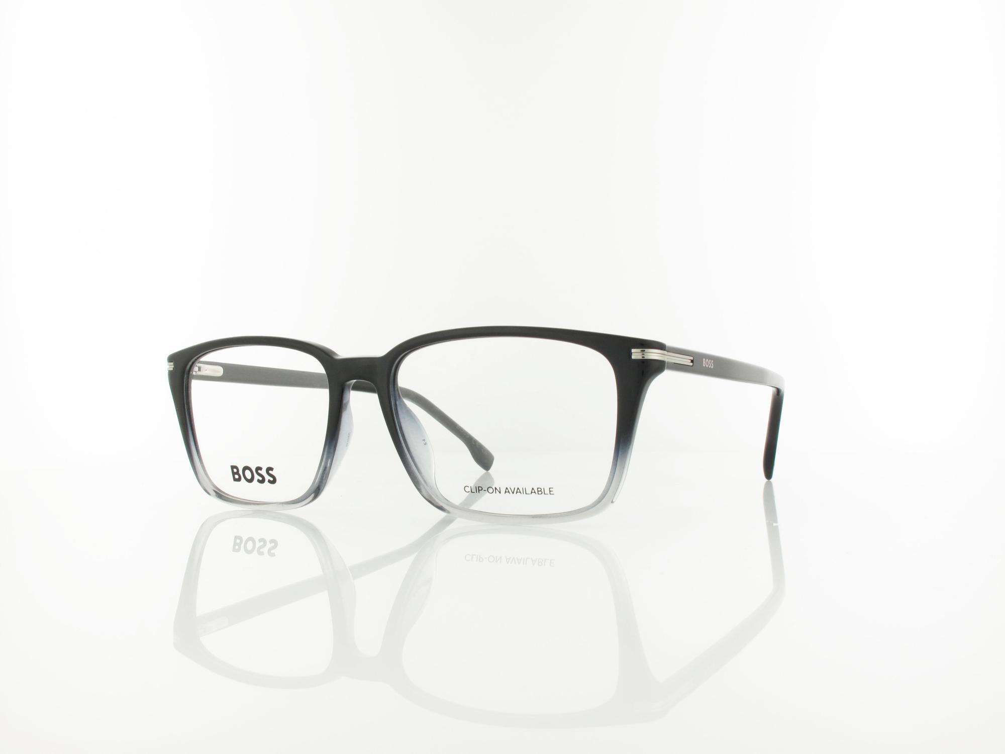 Boss BOSS 1847/G/C CLIP EDM 55 black shaded grey / blue polarized