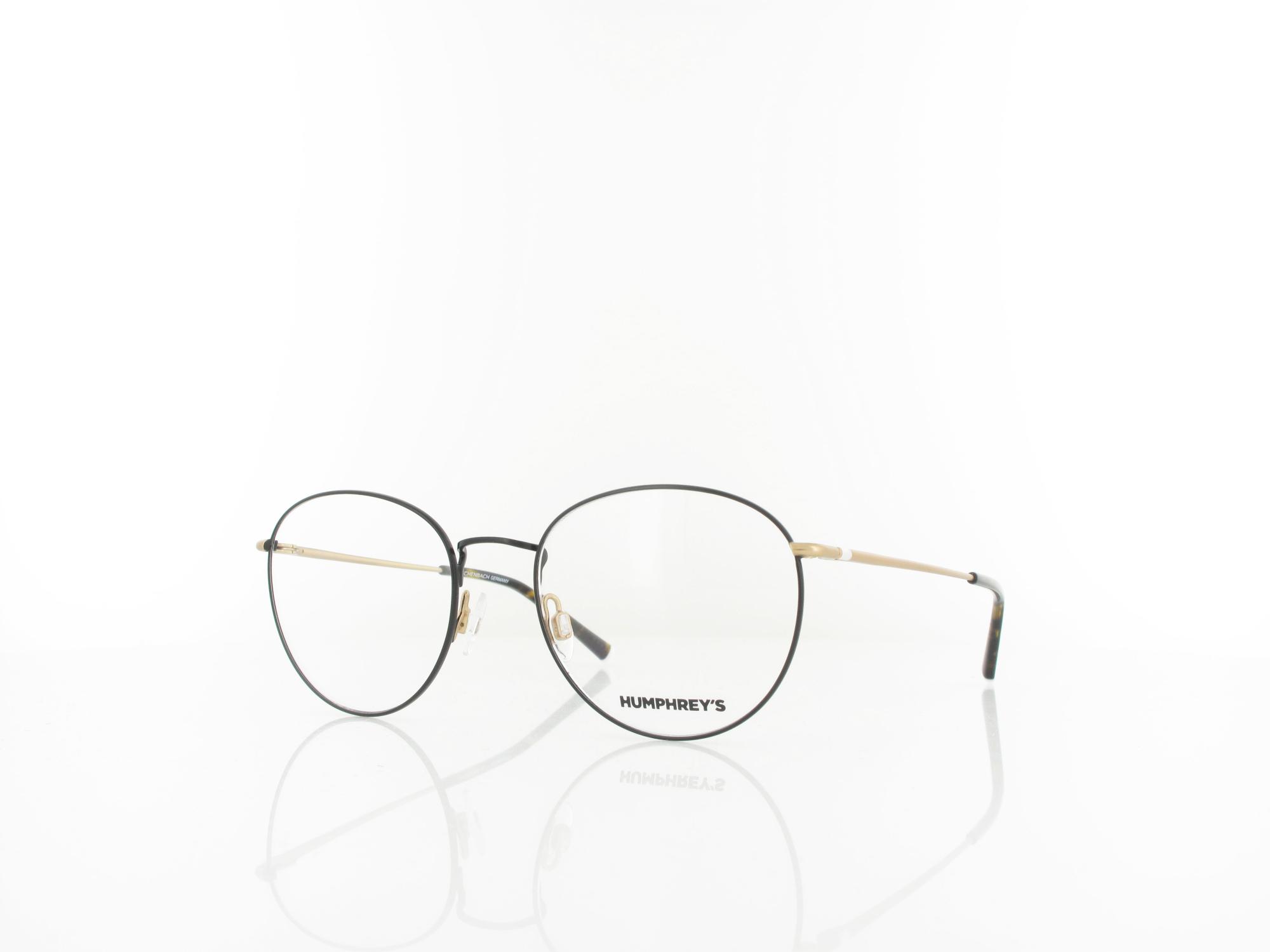 HUMPHREY'S 582275 10 51 schwarz matt gold